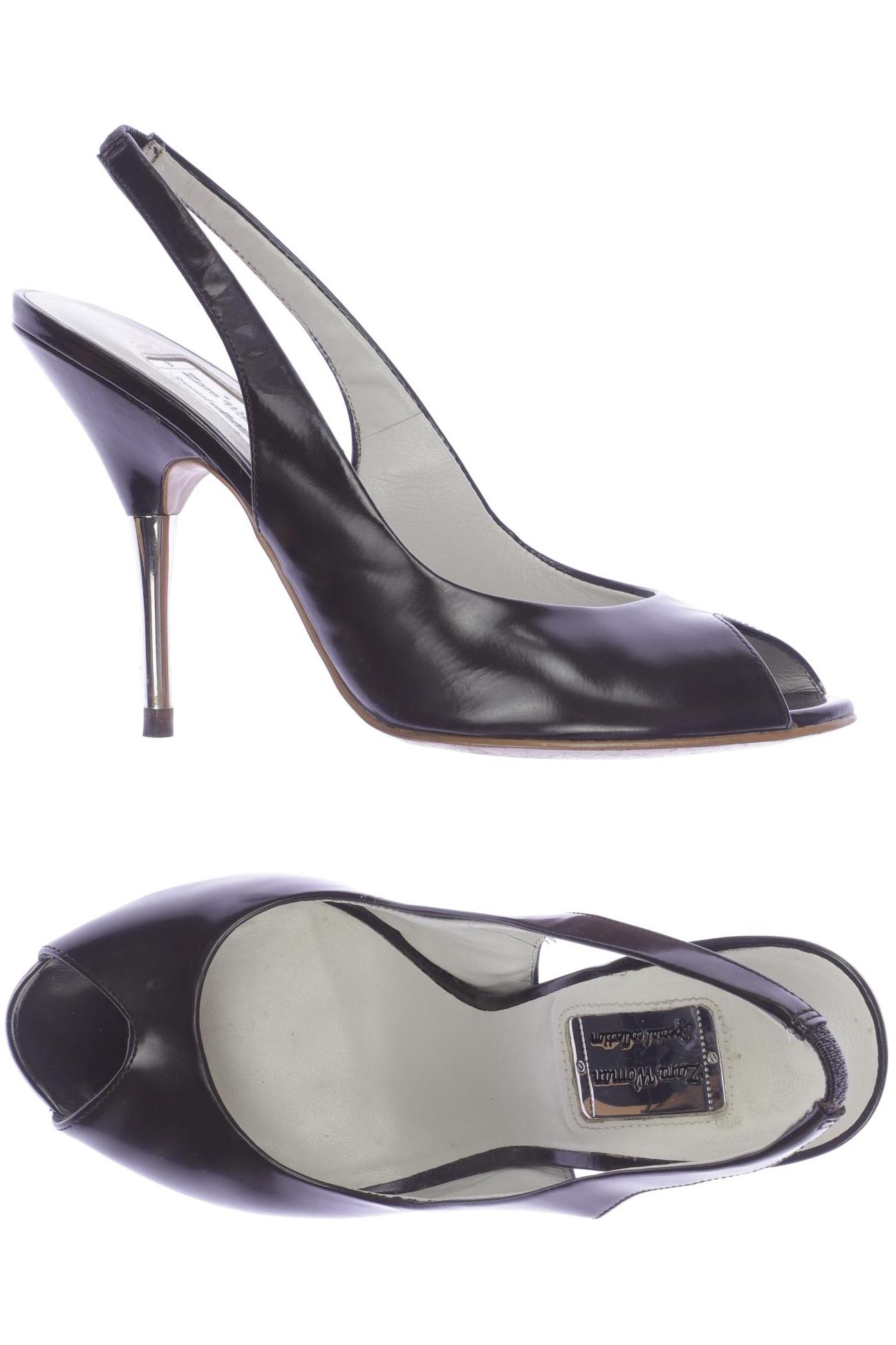 

Zara Damen Sandale, braun, Gr. 37