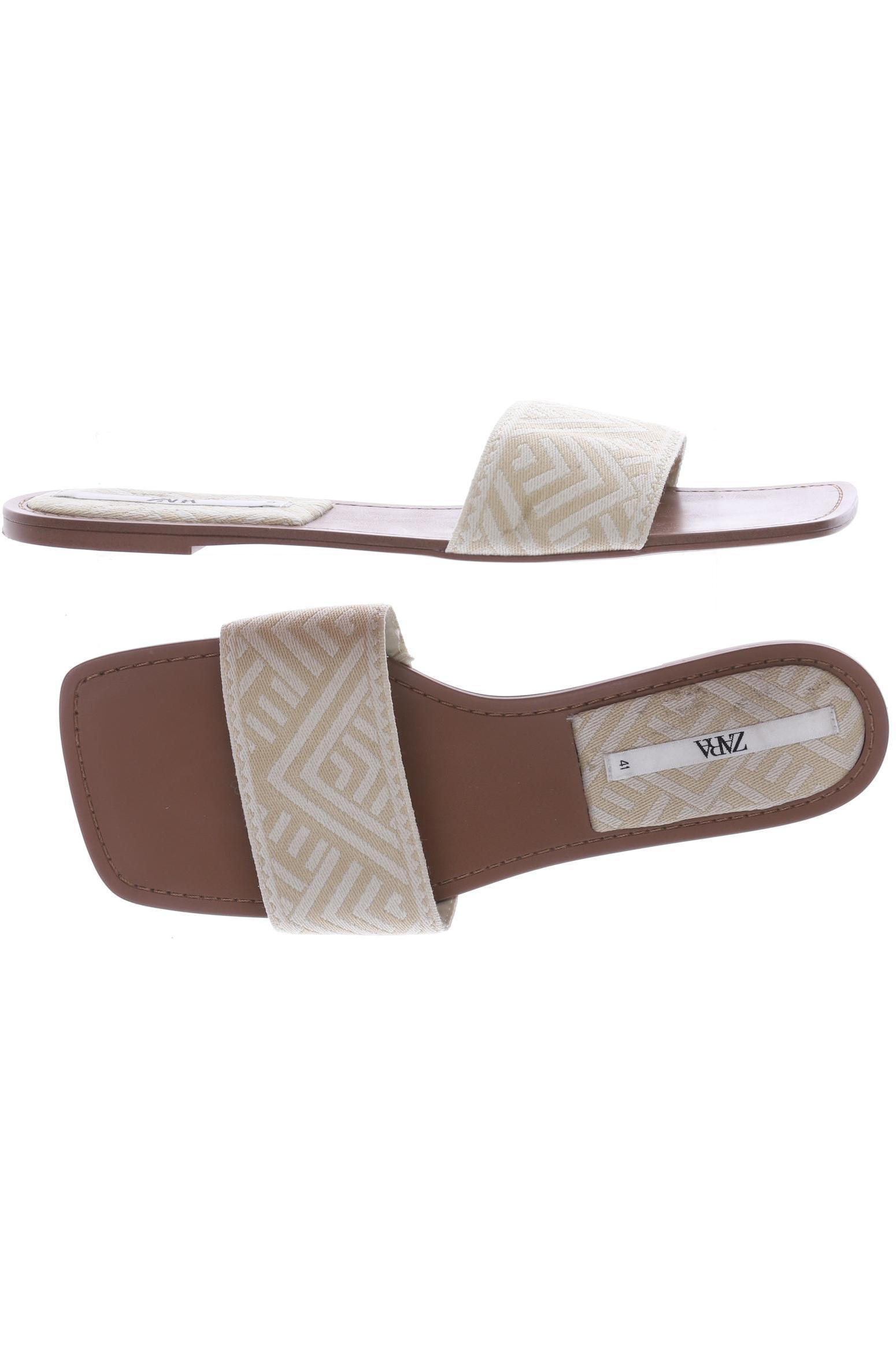 

Zara Damen Sandale, beige, Gr. 41