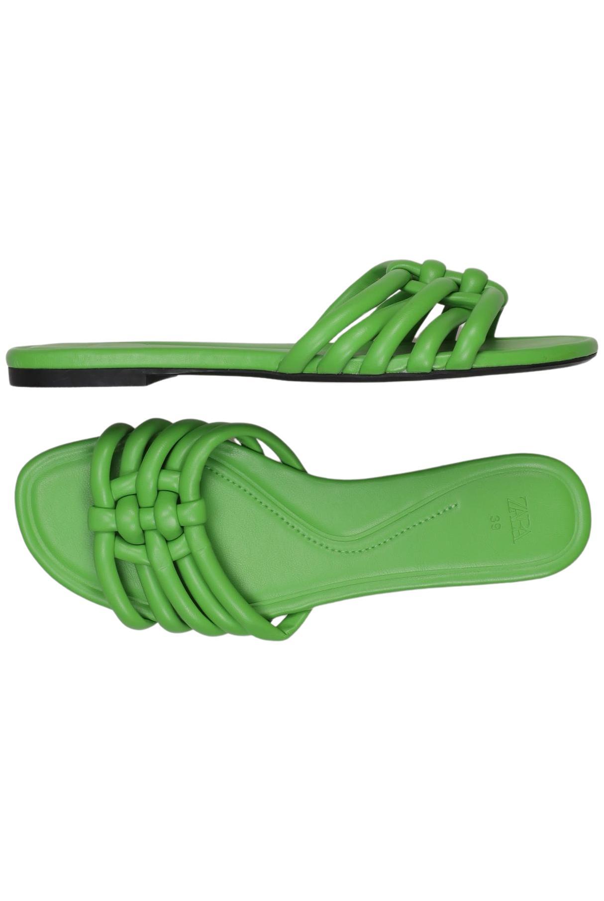 

Zara Damen Sandale, grün, Gr. 39