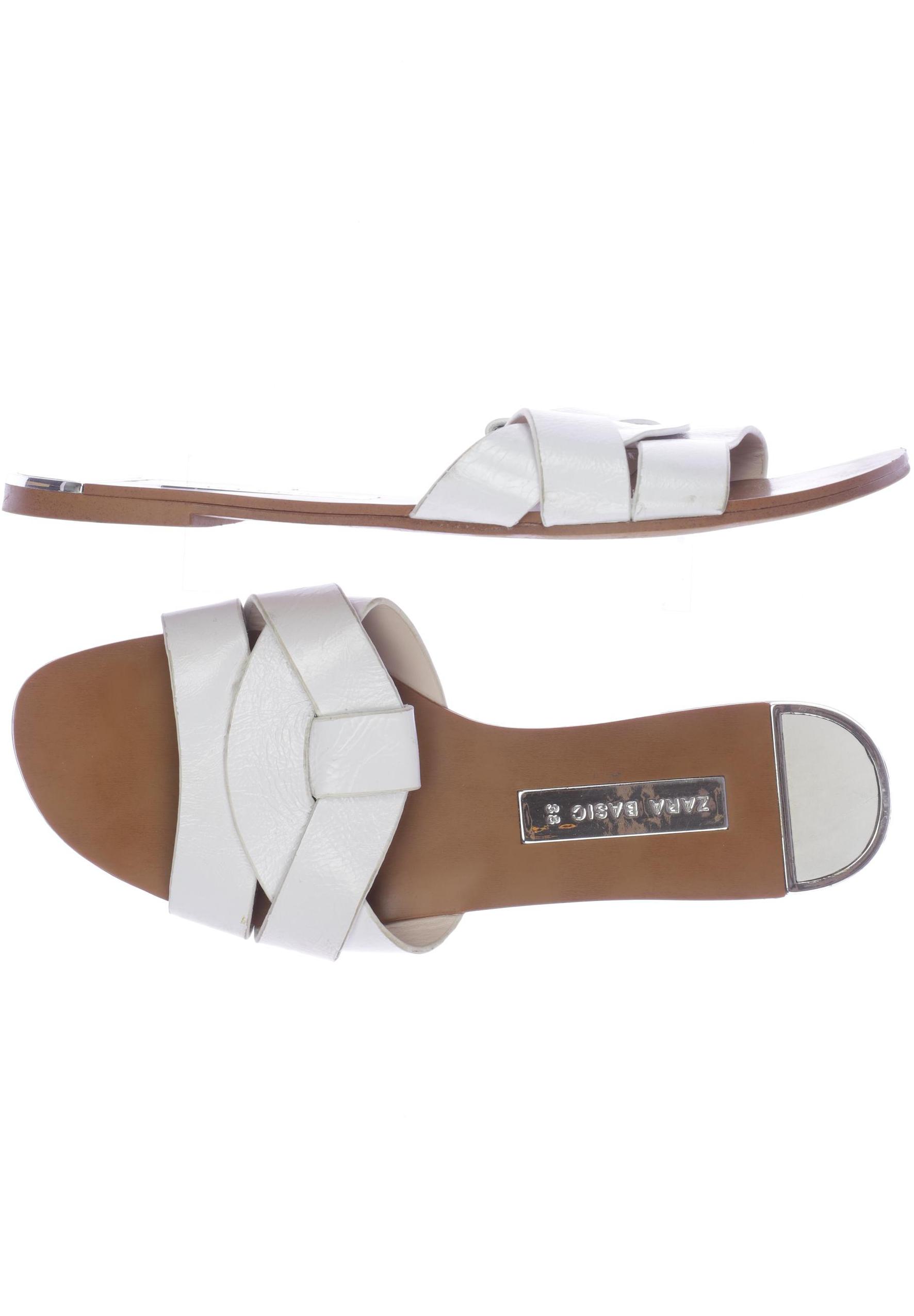 

Zara Damen Sandale, weiß, Gr. 38