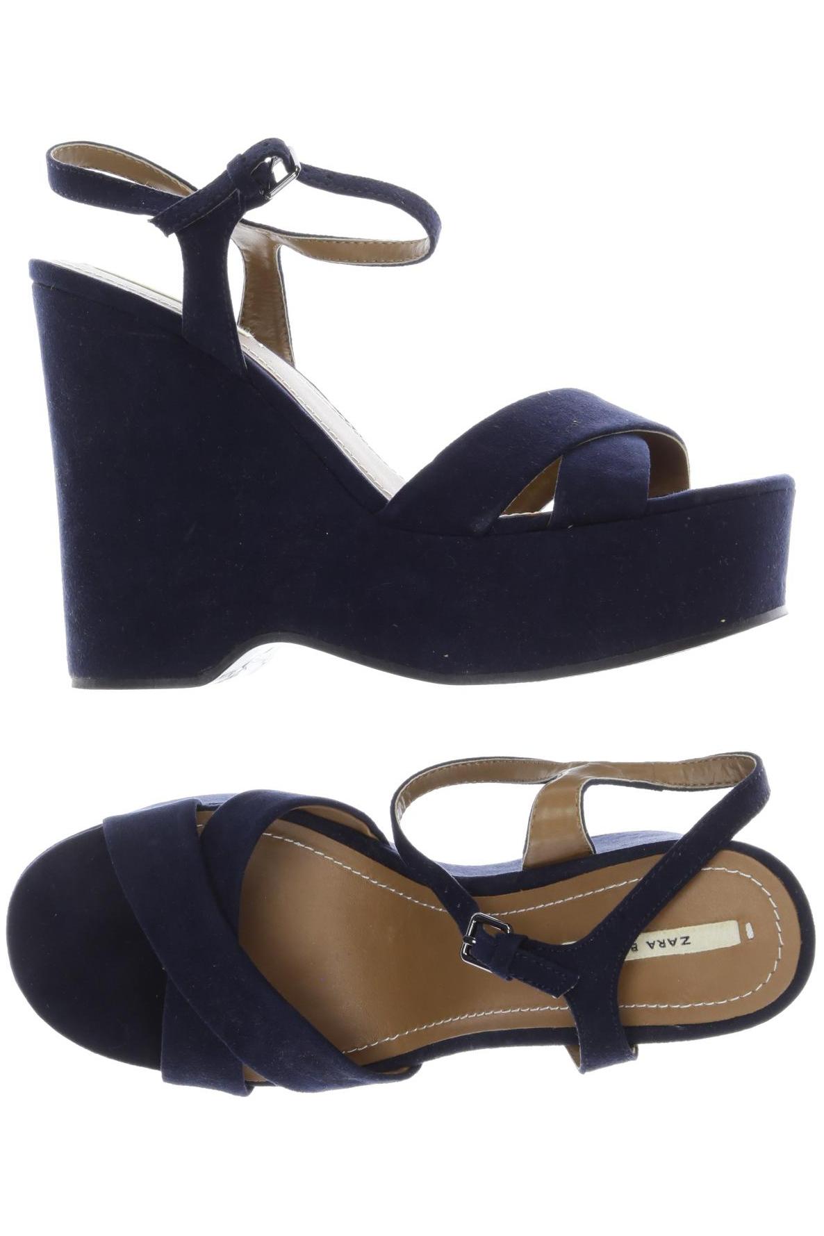 

Zara Damen Sandale, marineblau, Gr. 38