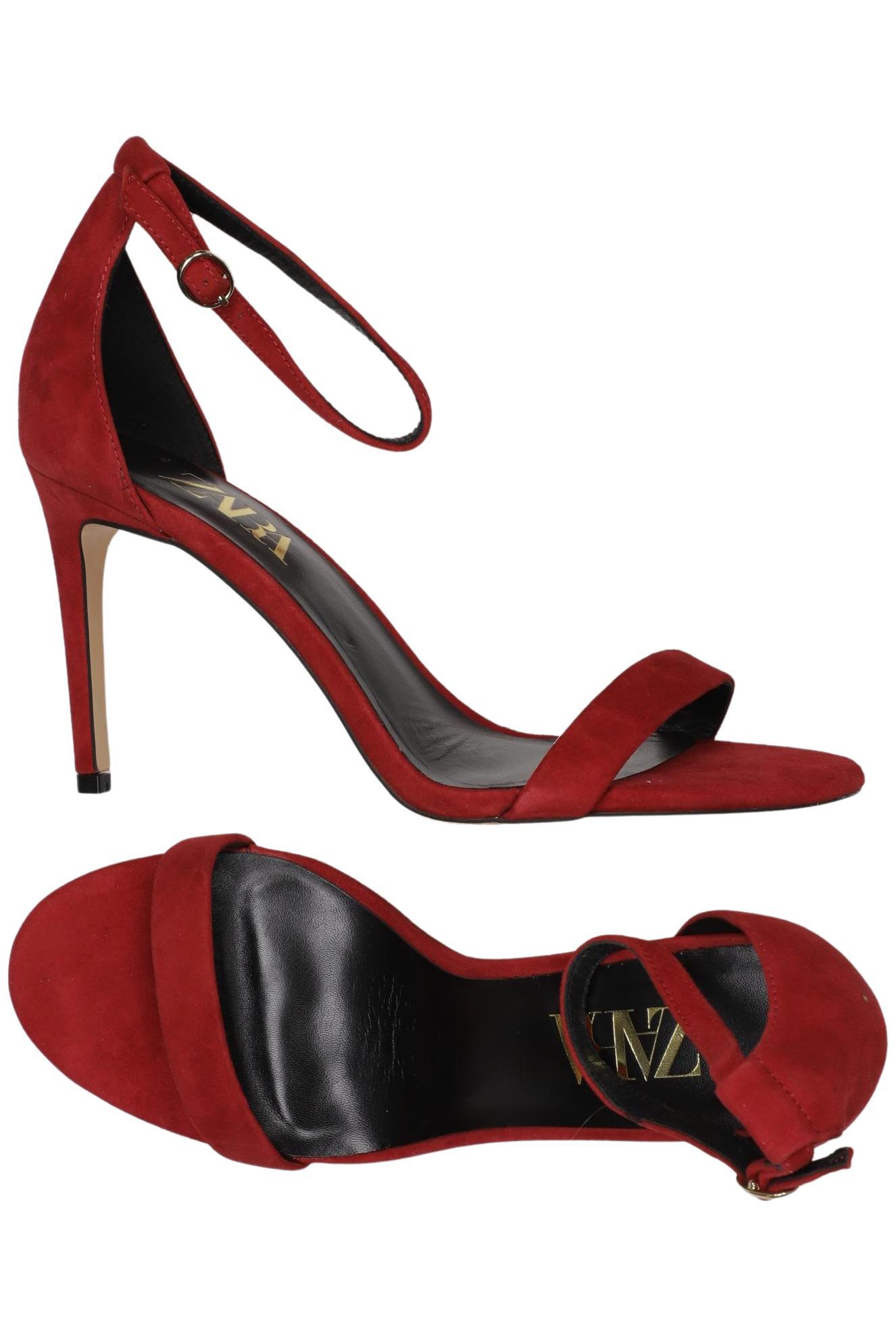 

Zara Damen Sandale, rot, Gr. 42
