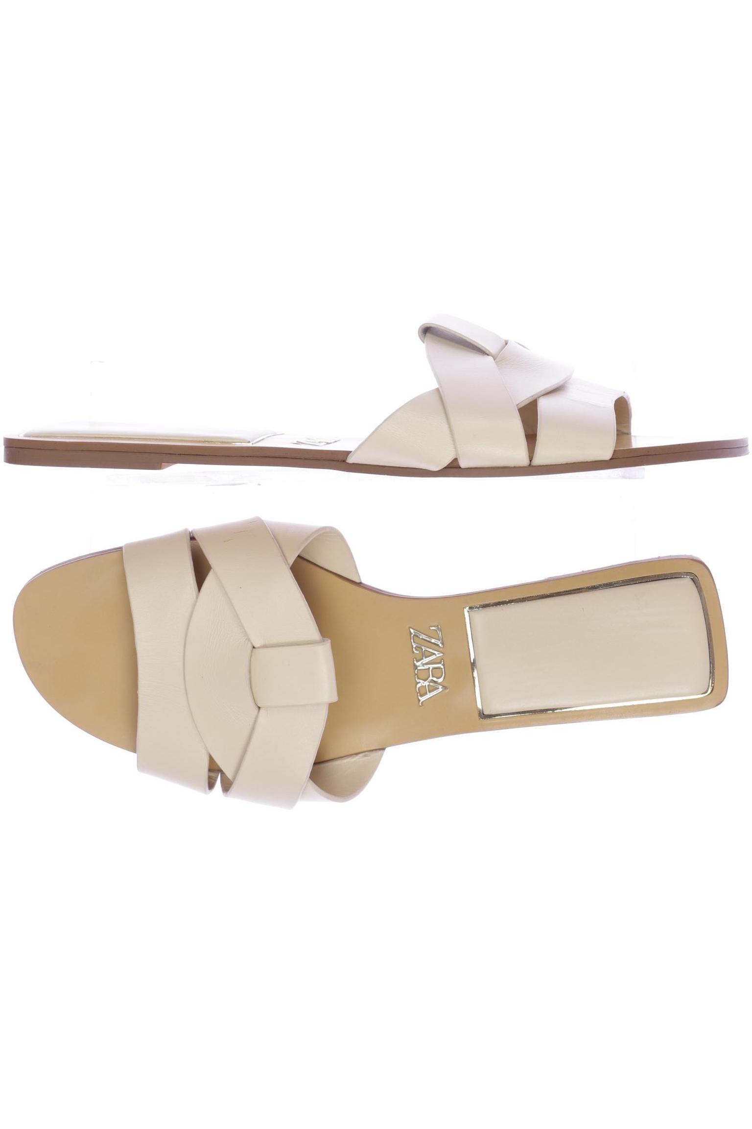 

Zara Damen Sandale, beige, Gr. 40