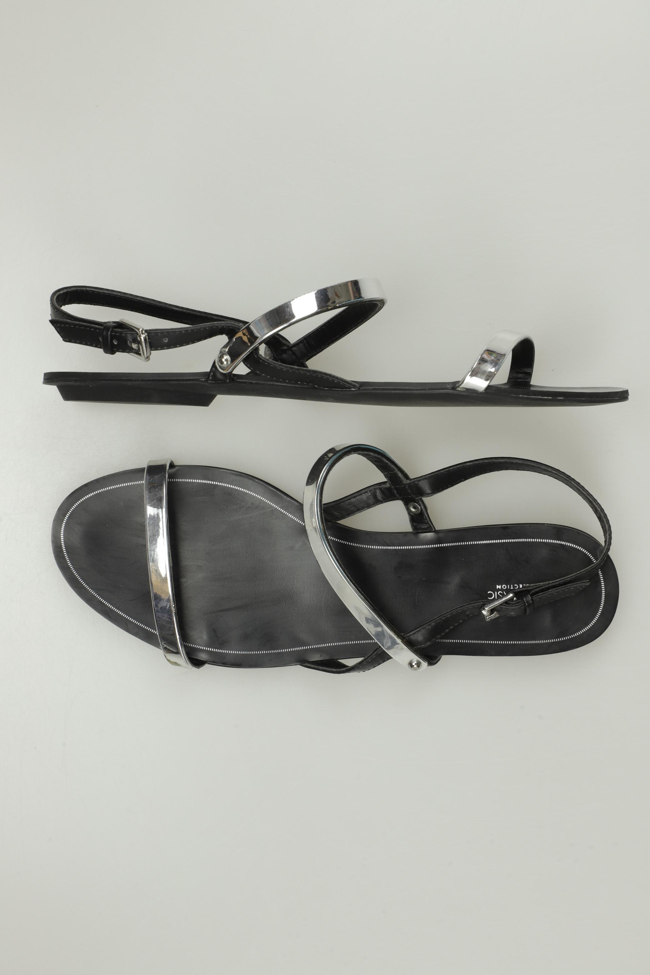 

Zara Damen Sandale, schwarz, Gr. 39