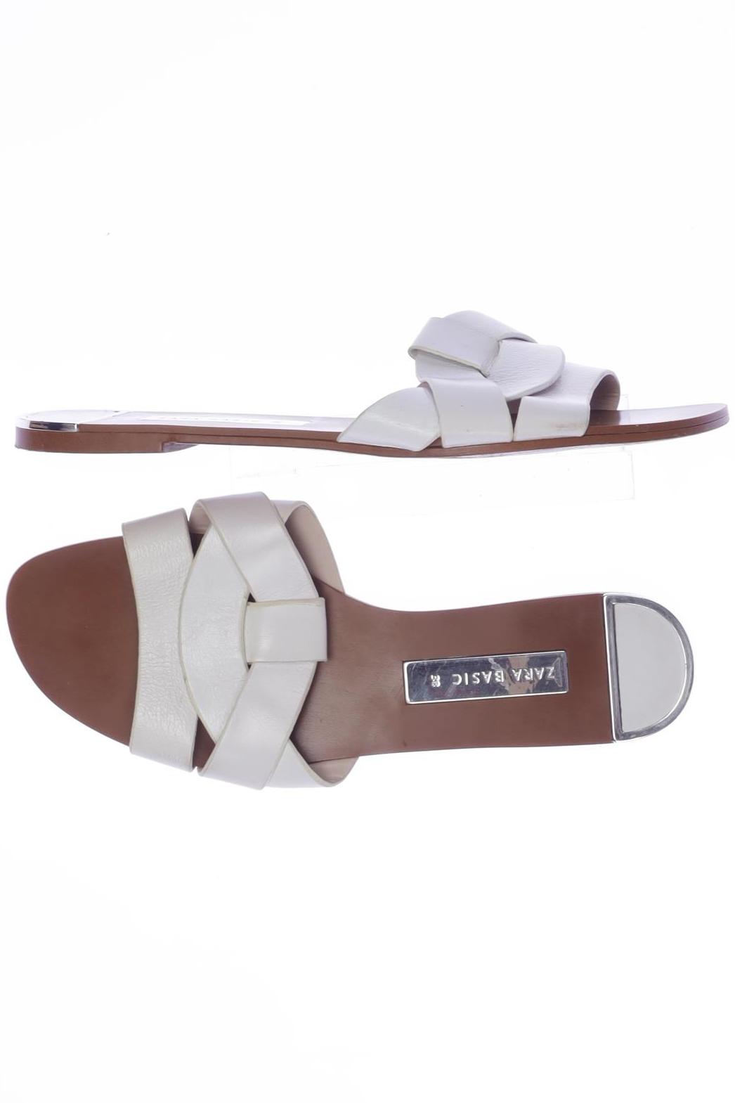 

Zara Damen Sandale, weiß, Gr. 38