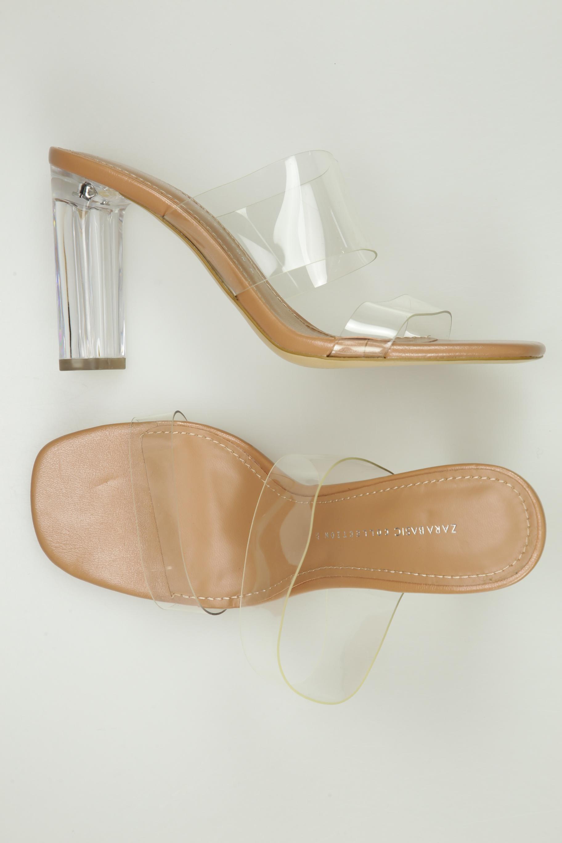 

Zara Damen Sandale, beige, Gr. 37