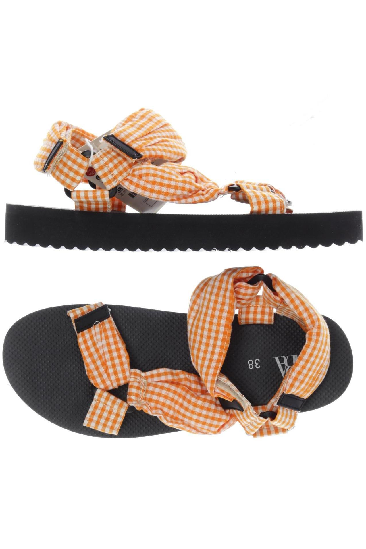 

Zara Damen Sandale, orange, Gr. 38