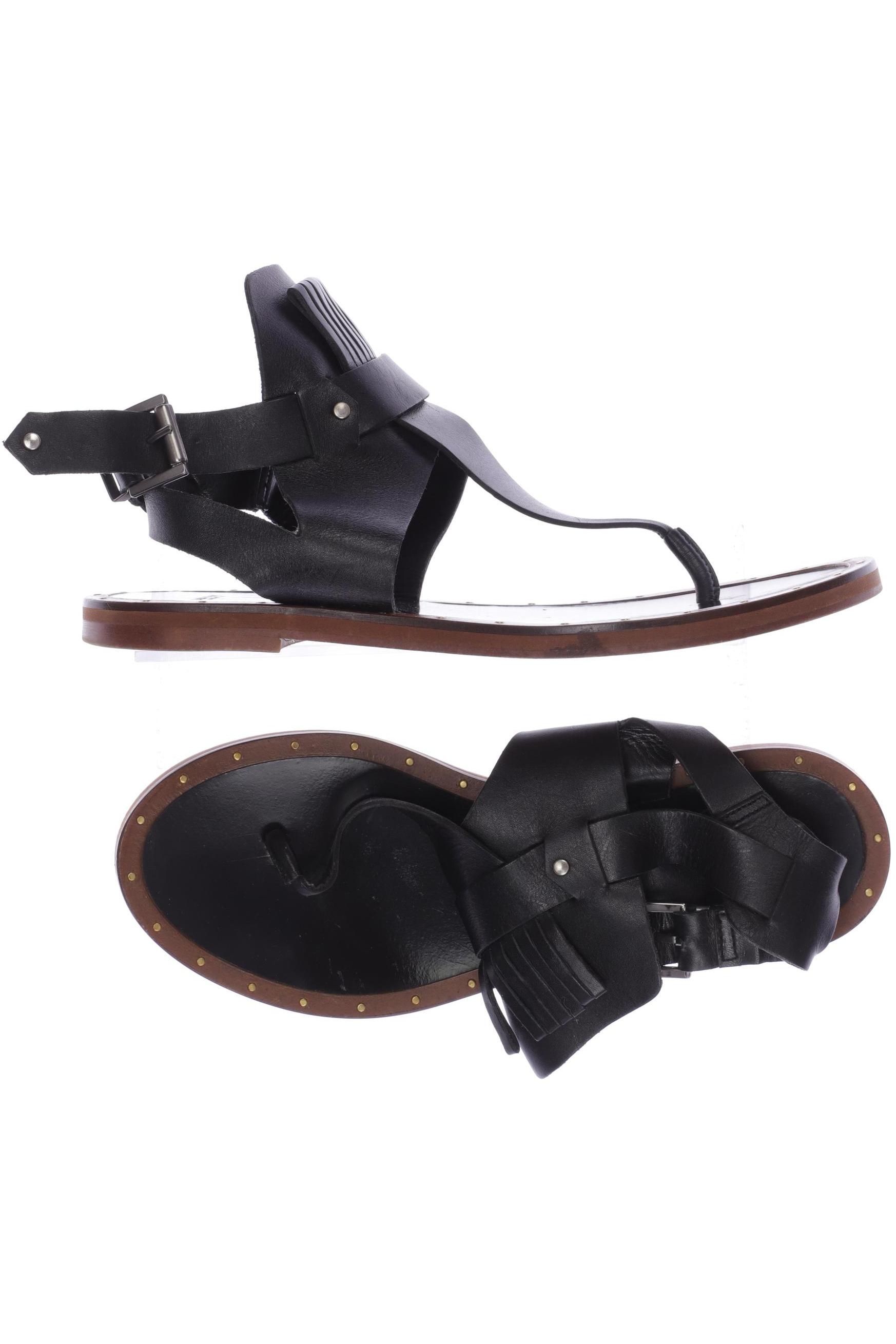 

ZARA Damen Sandale, schwarz