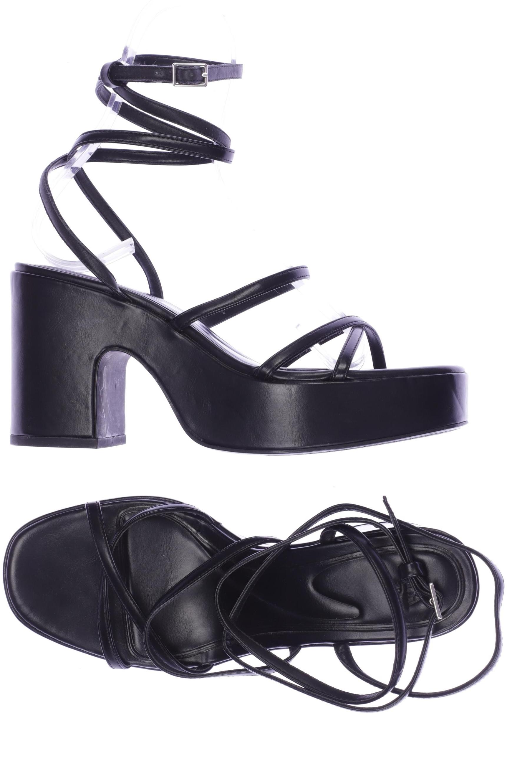 

Zara Damen Sandale, schwarz, Gr. 38