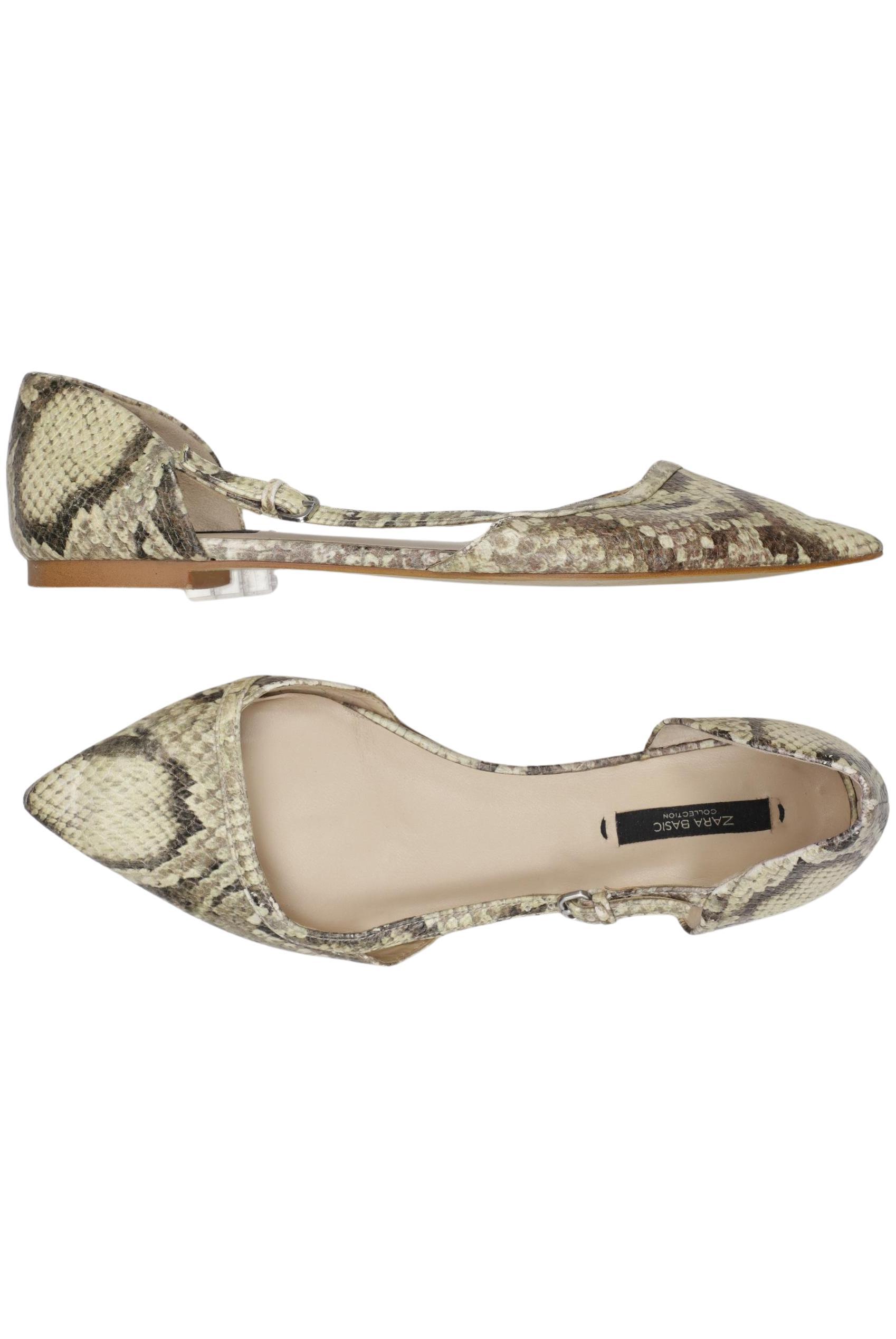 

Zara Damen Sandale, beige, Gr. 39
