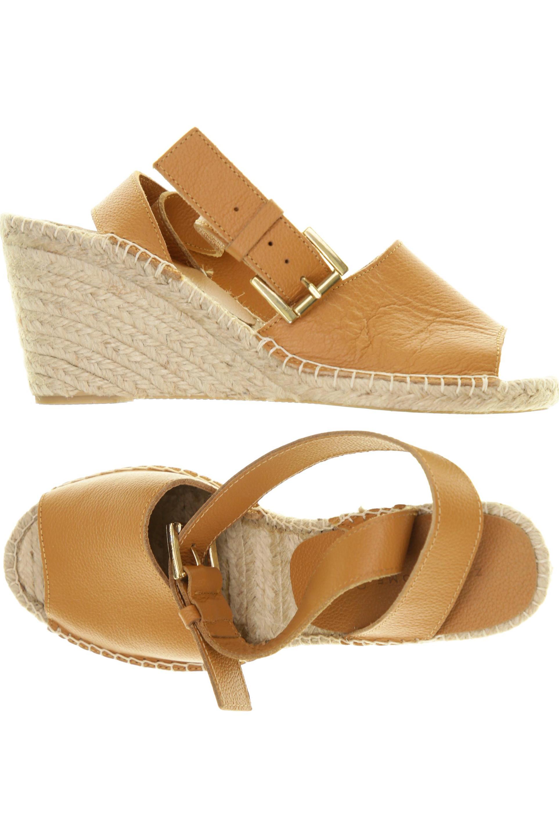 

Zara Damen Sandale, braun, Gr. 40