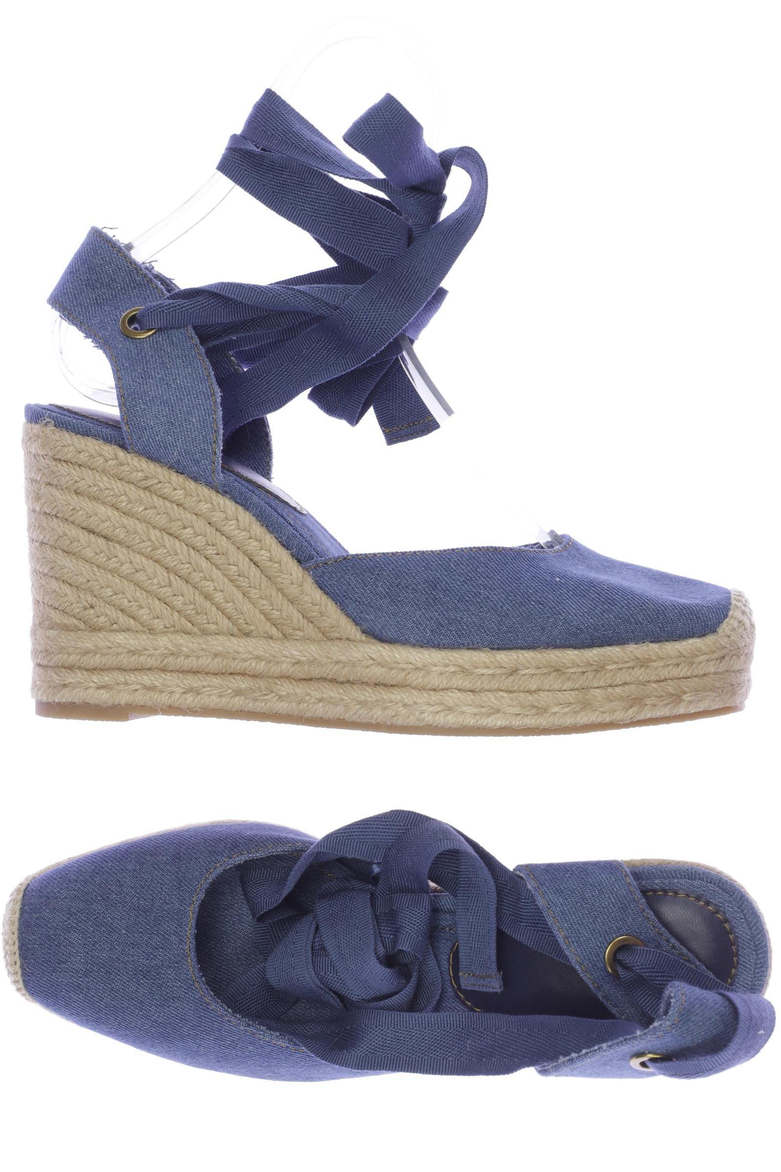 

Zara Damen Sandale, blau, Gr. 39