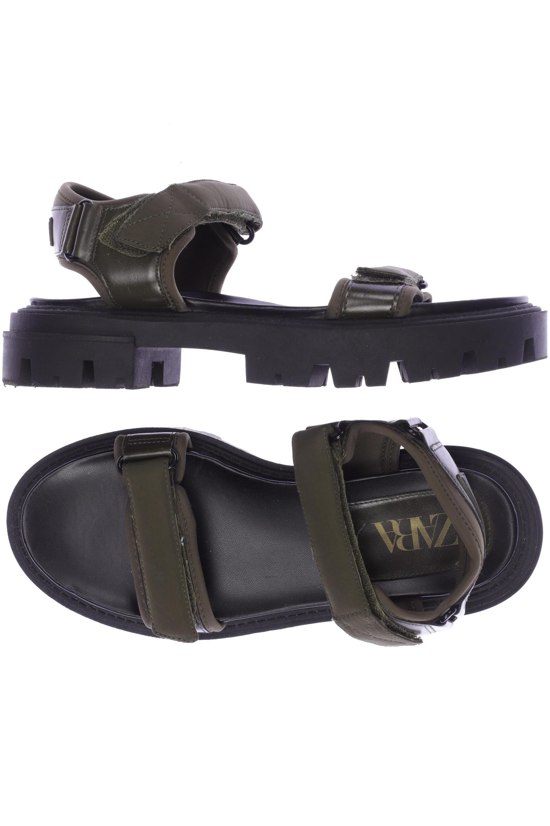 

Zara Damen Sandale, grün, Gr. 39