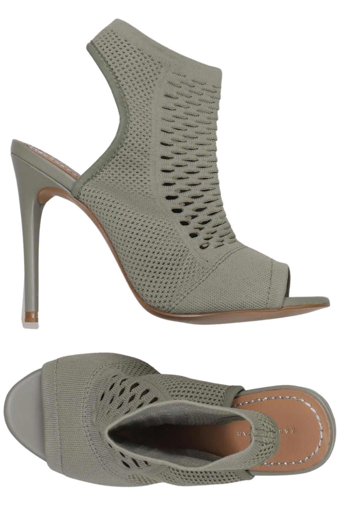 

Zara Damen Sandale, grün, Gr. 37