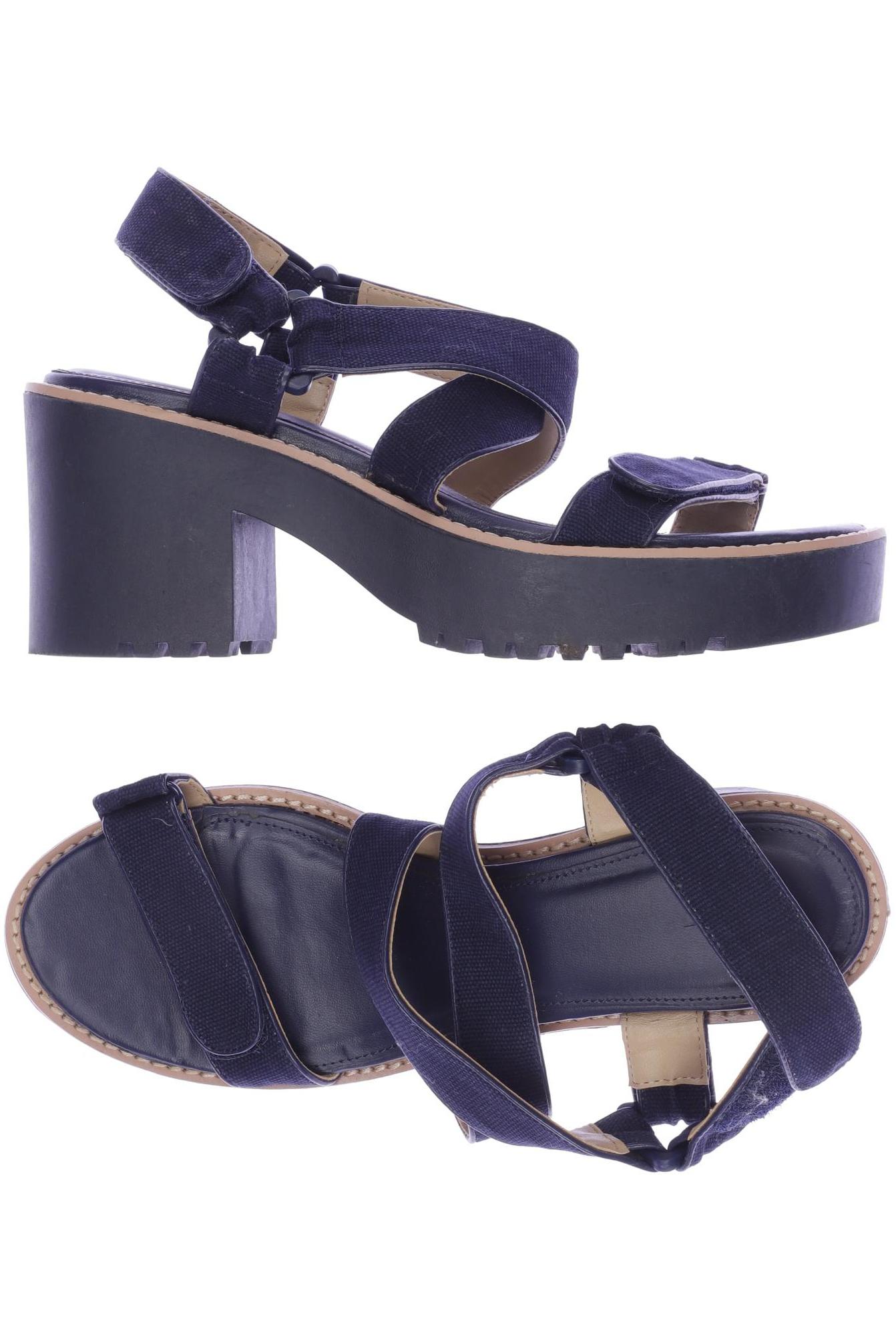 

Zara Damen Sandale, marineblau, Gr. 41