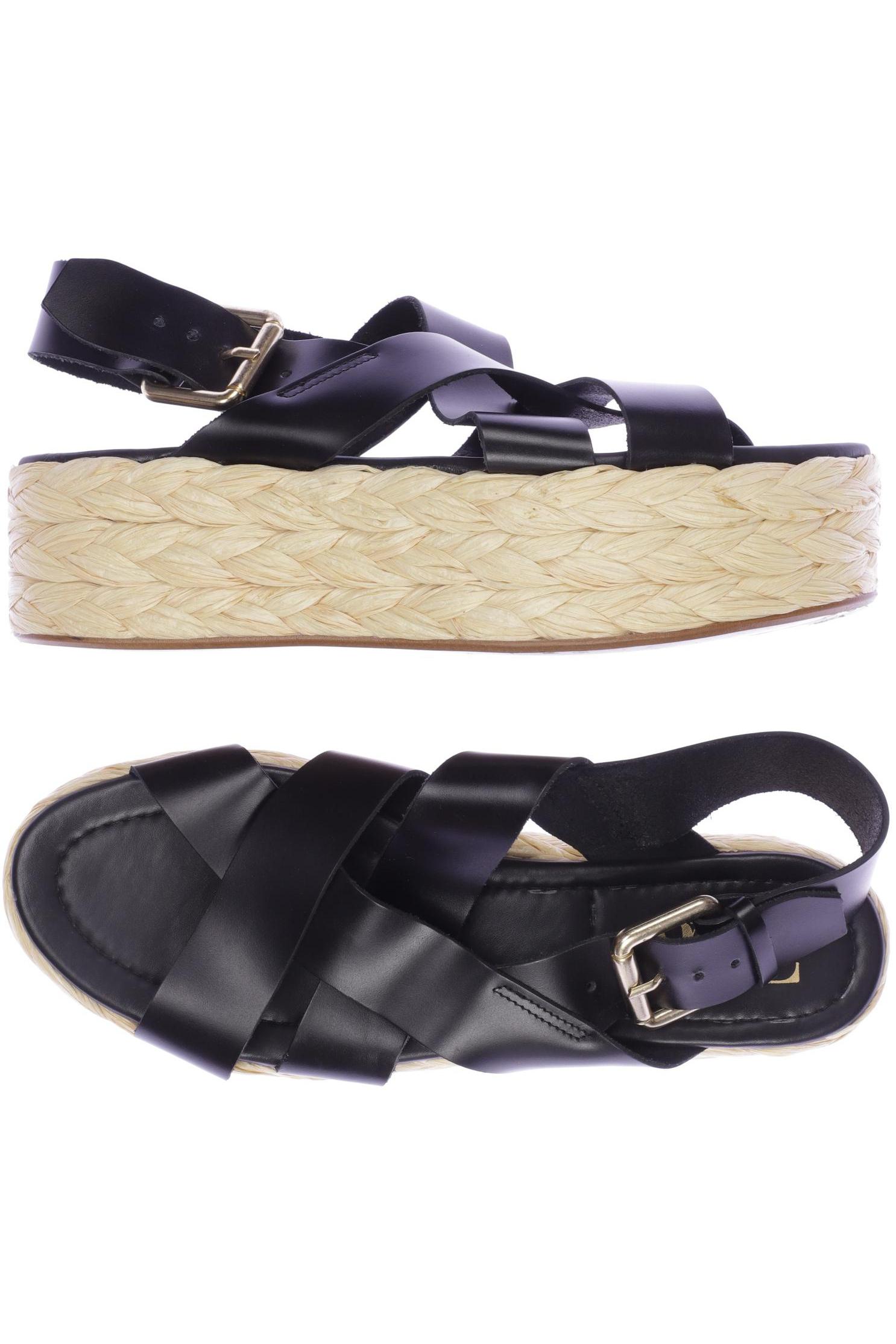 

Zara Damen Sandale, schwarz, Gr. 39