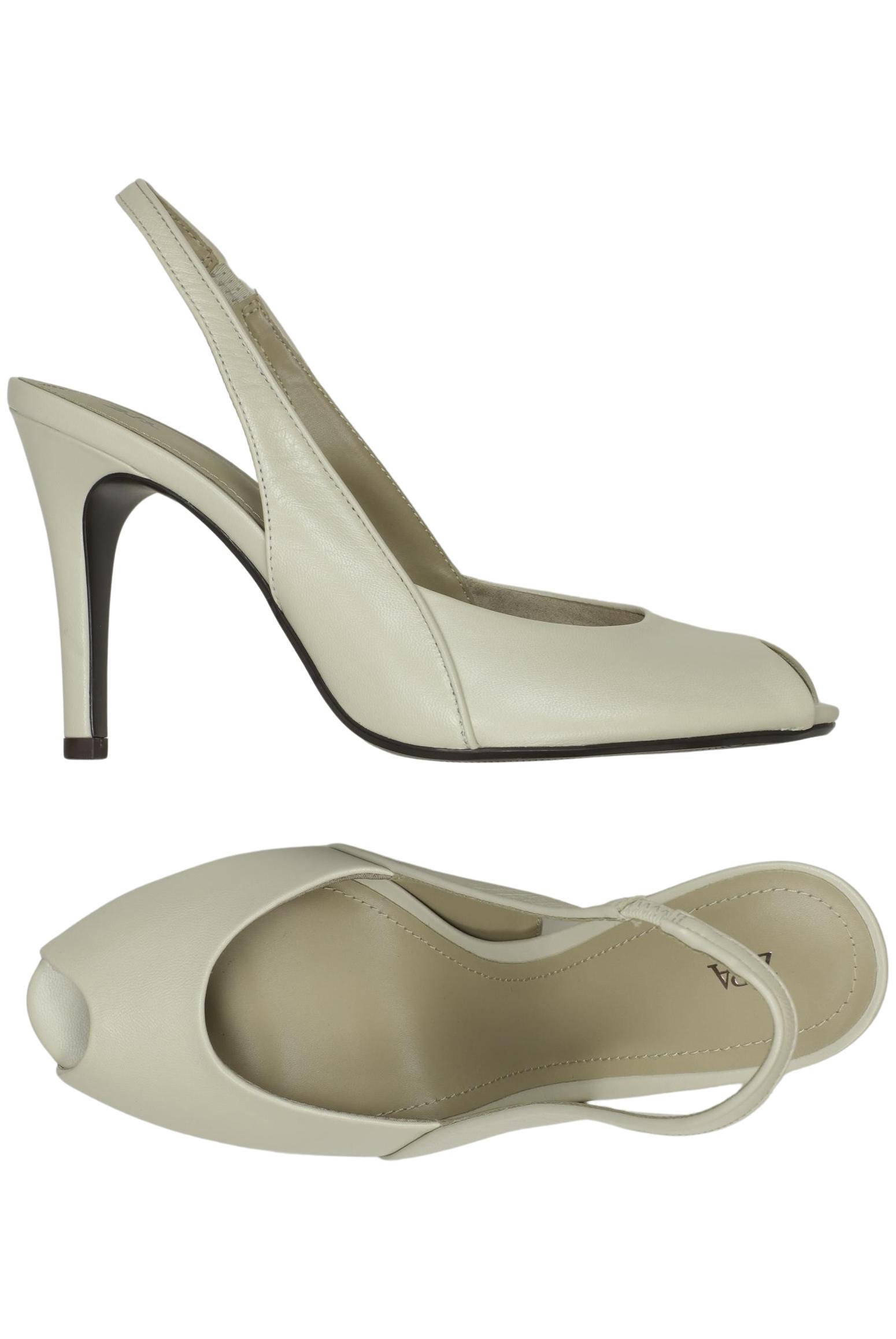 

Zara Damen Sandale, cremeweiß, Gr. 39