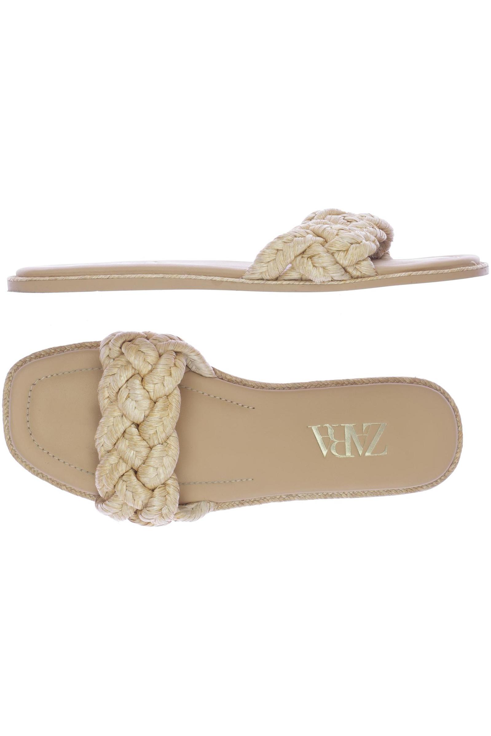 

Zara Damen Sandale, beige, Gr. 39