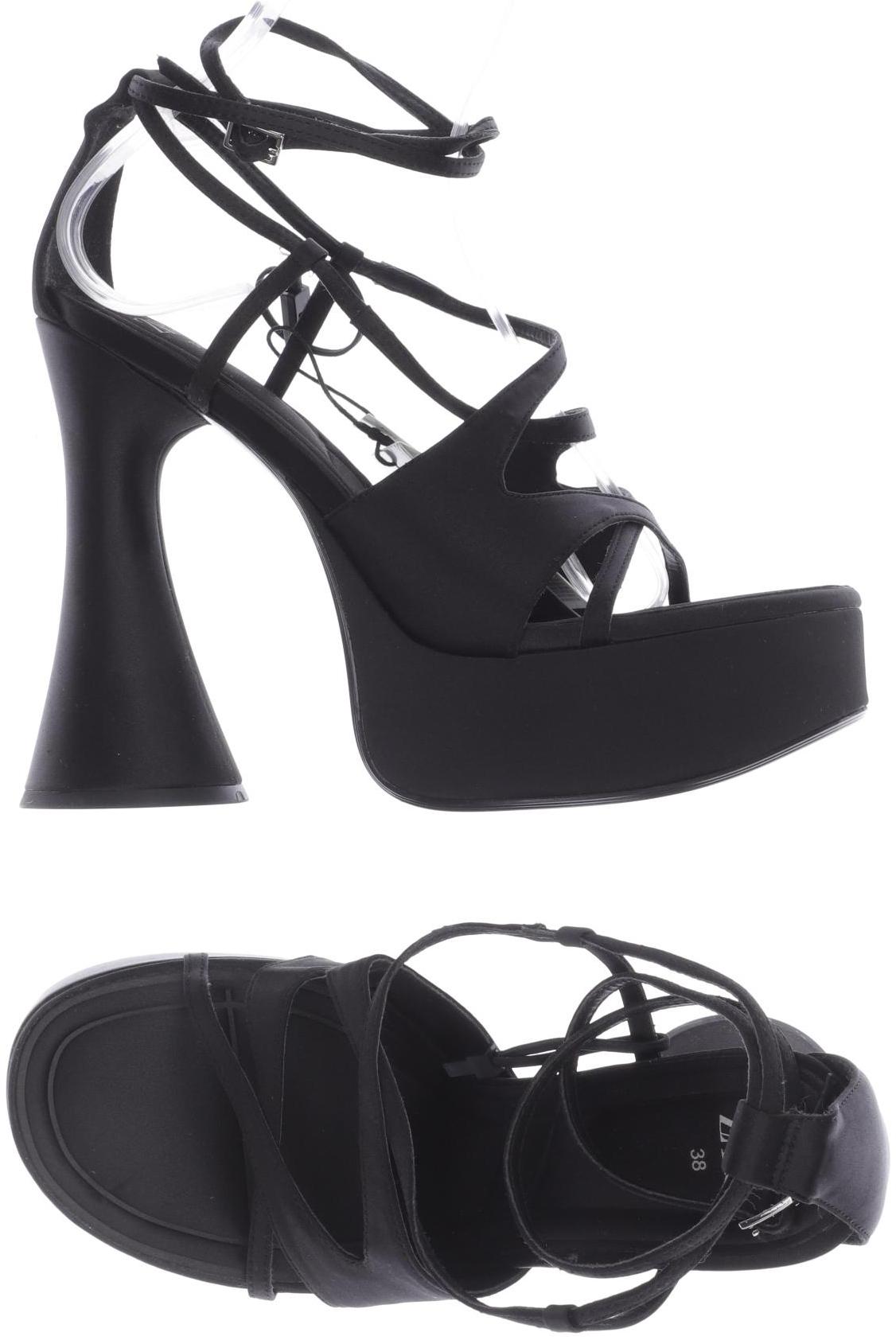 

Zara Damen Sandale, schwarz, Gr. 38