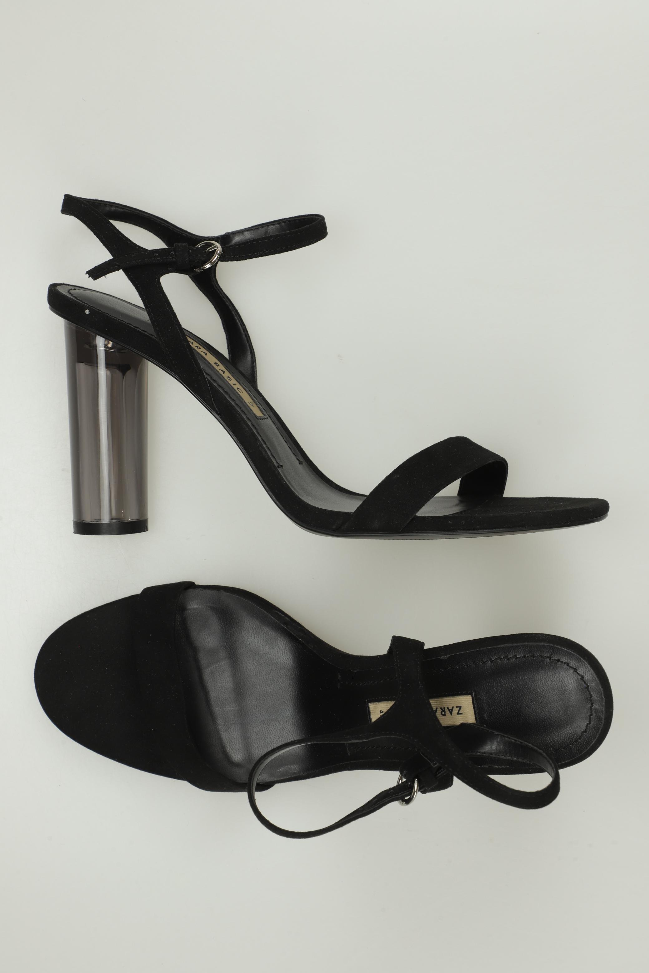 

Zara Damen Sandale, schwarz, Gr. 42