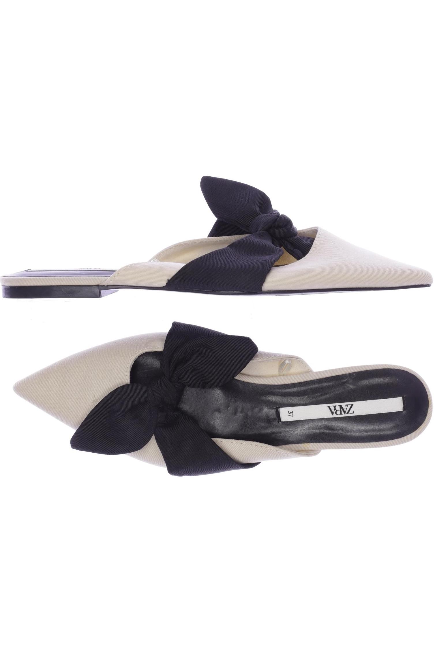 

Zara Damen Sandale, cremeweiß, Gr. 37