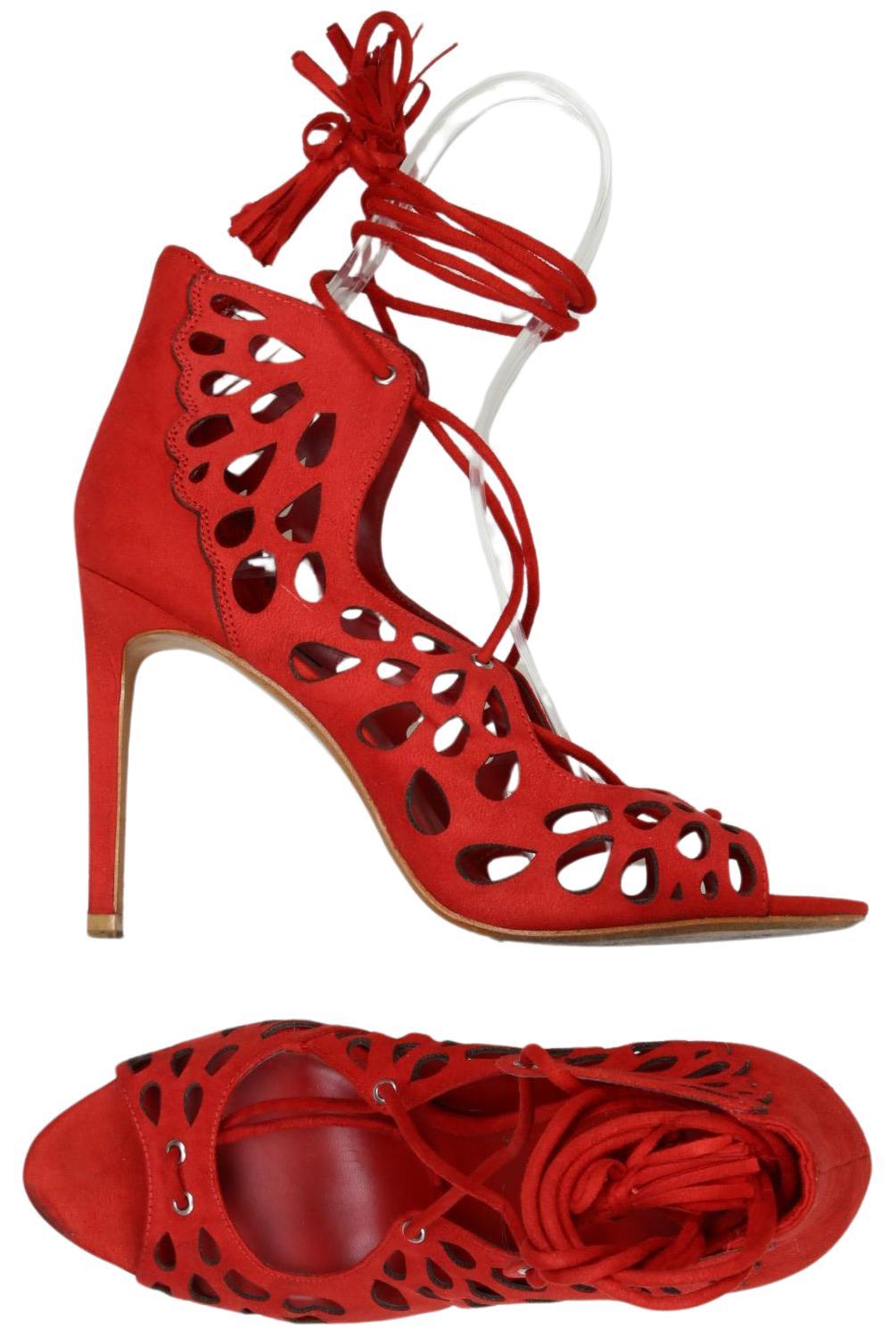 

Zara Damen Sandale, rot, Gr. 39