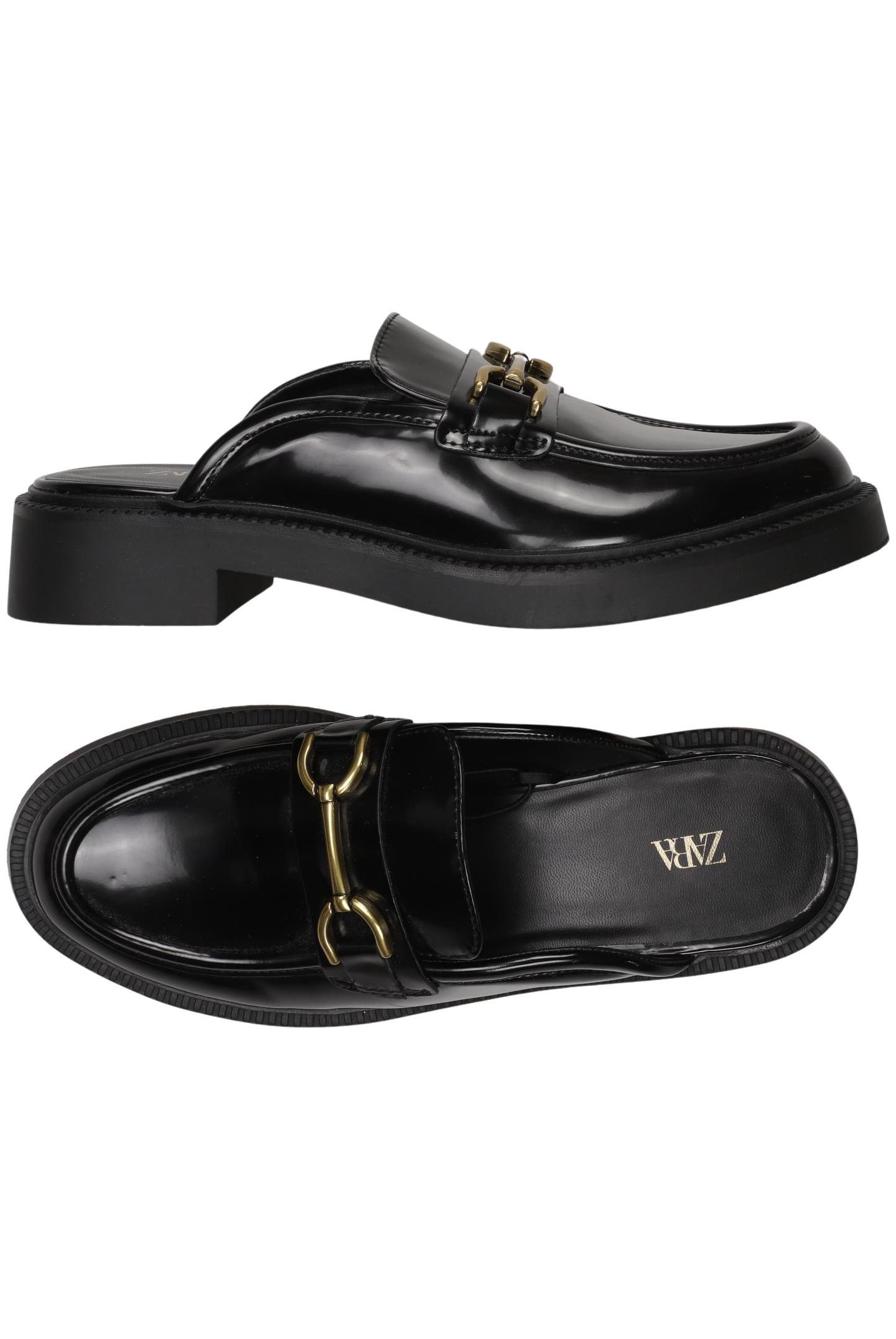 

Zara Damen Sandale, schwarz, Gr. 37