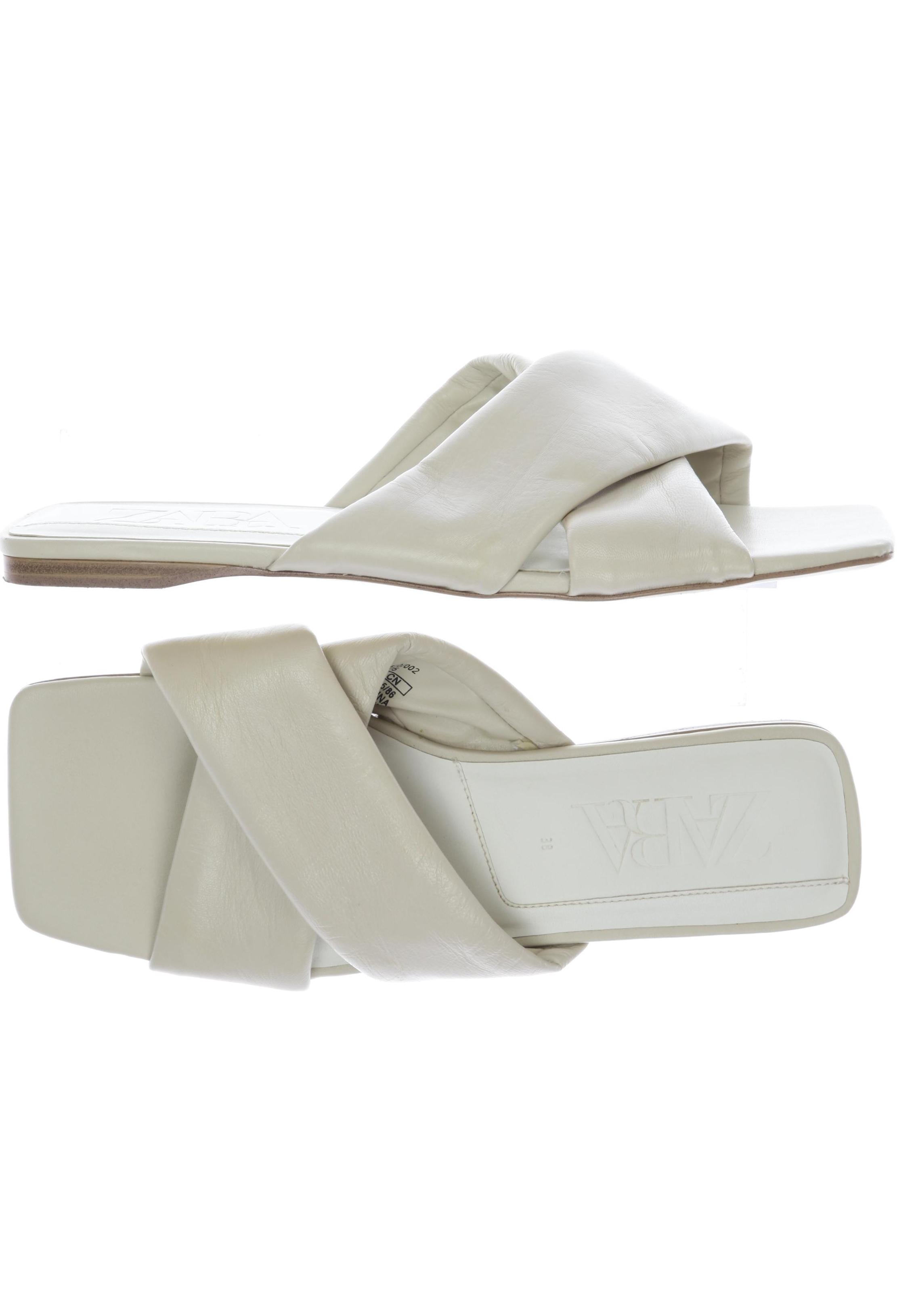 

Zara Damen Sandale, beige, Gr. 38