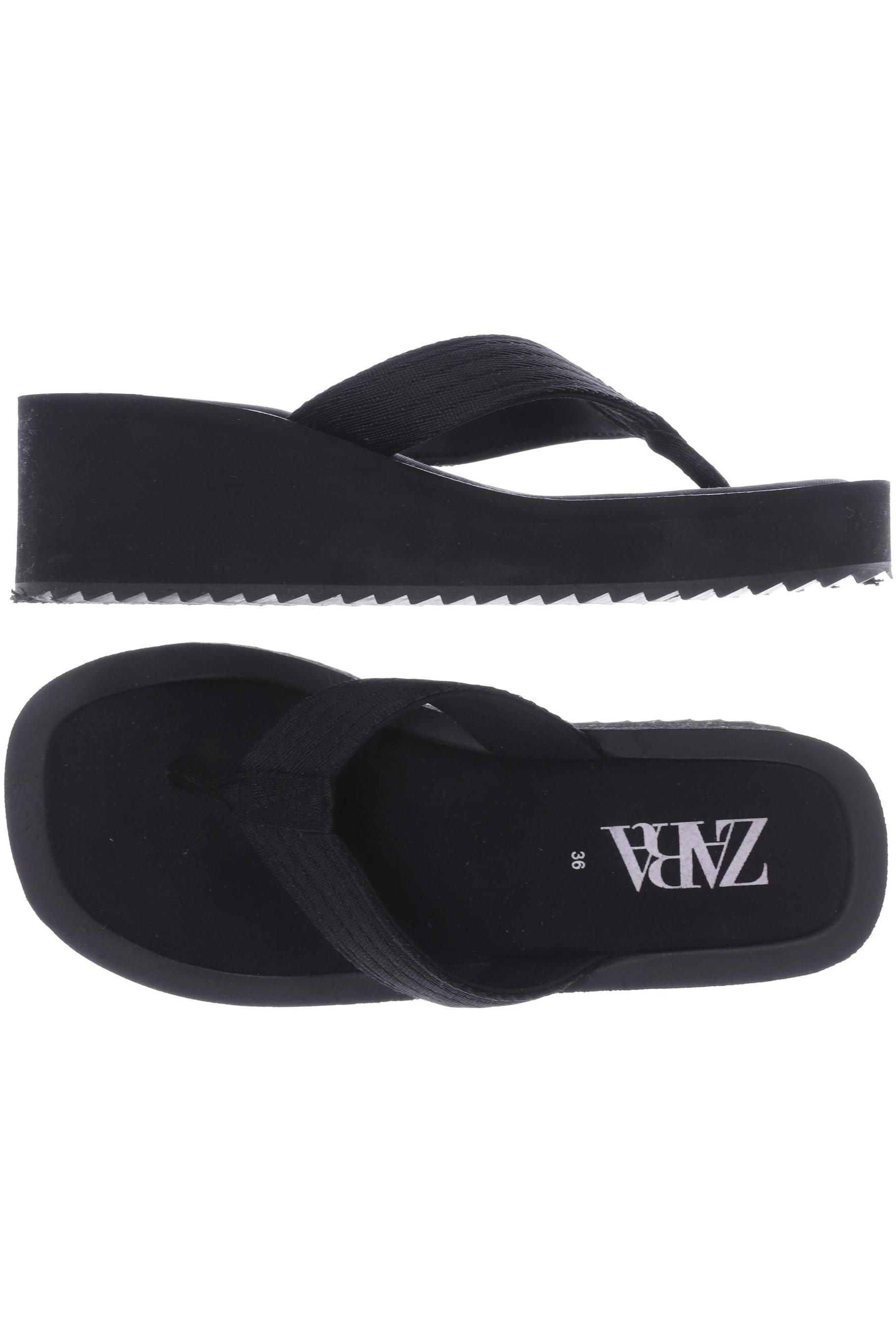 

Zara Damen Sandale, schwarz, Gr. 36