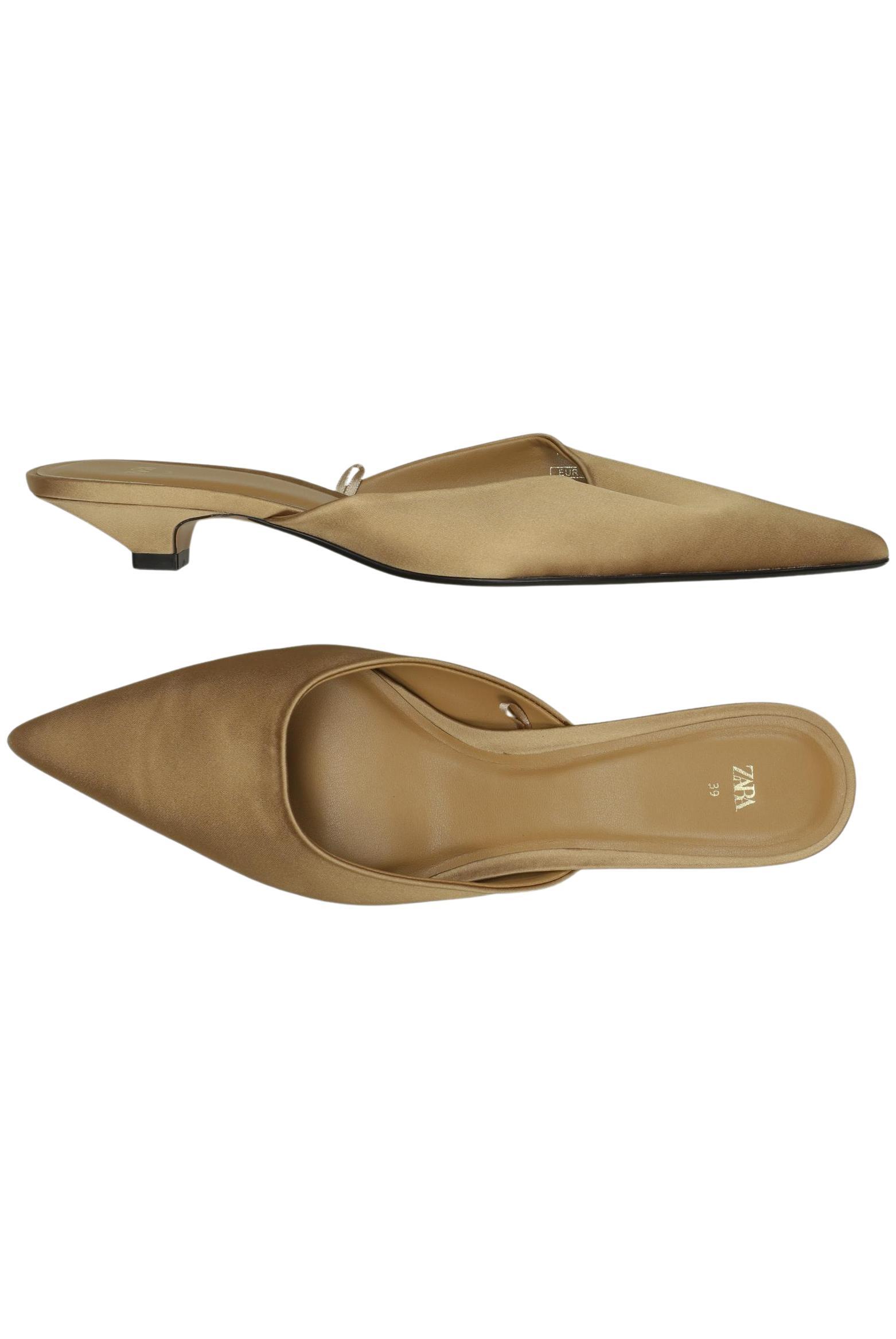 

Zara Damen Sandale, gold, Gr. 39