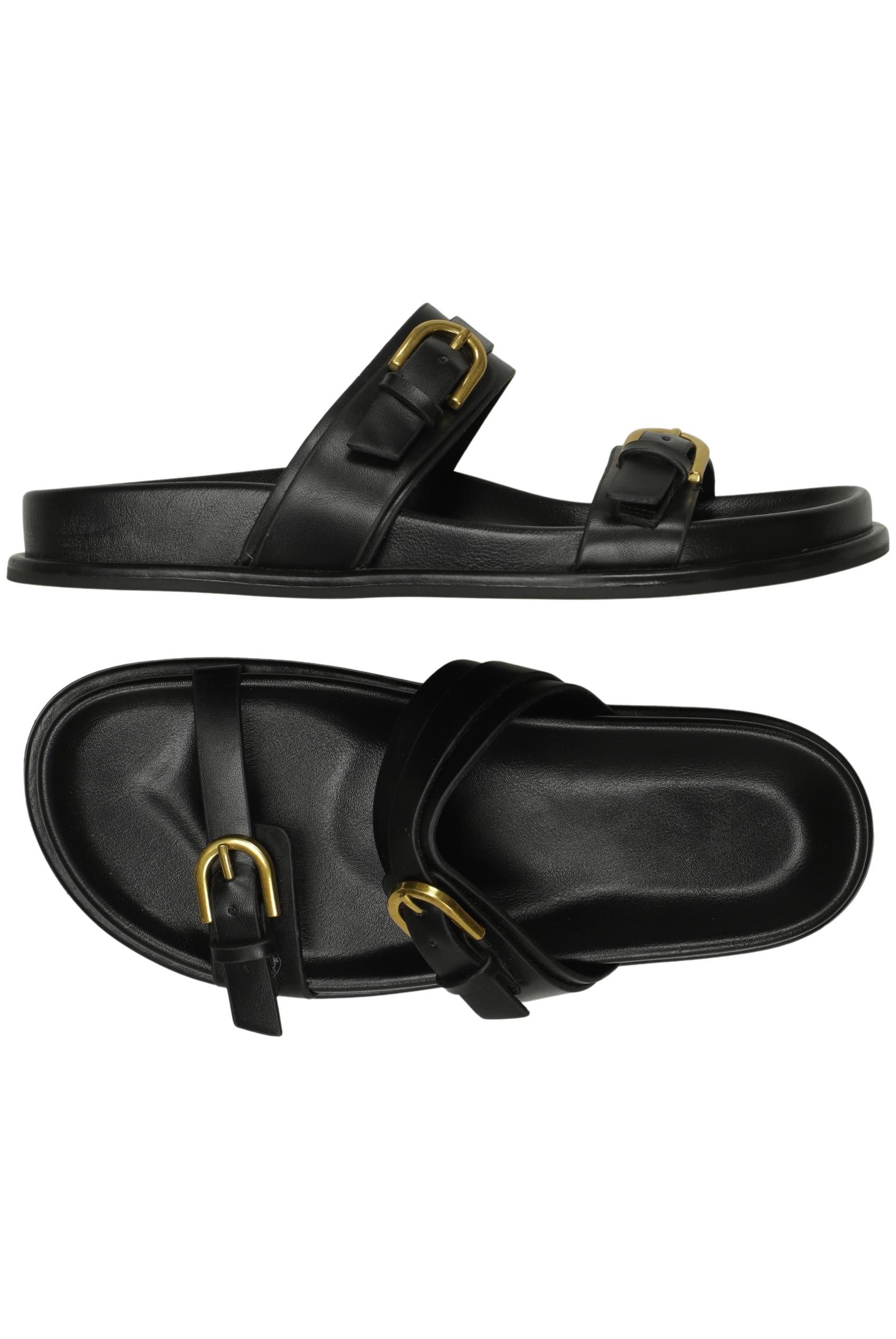 

Zara Damen Sandale, schwarz, Gr. 37