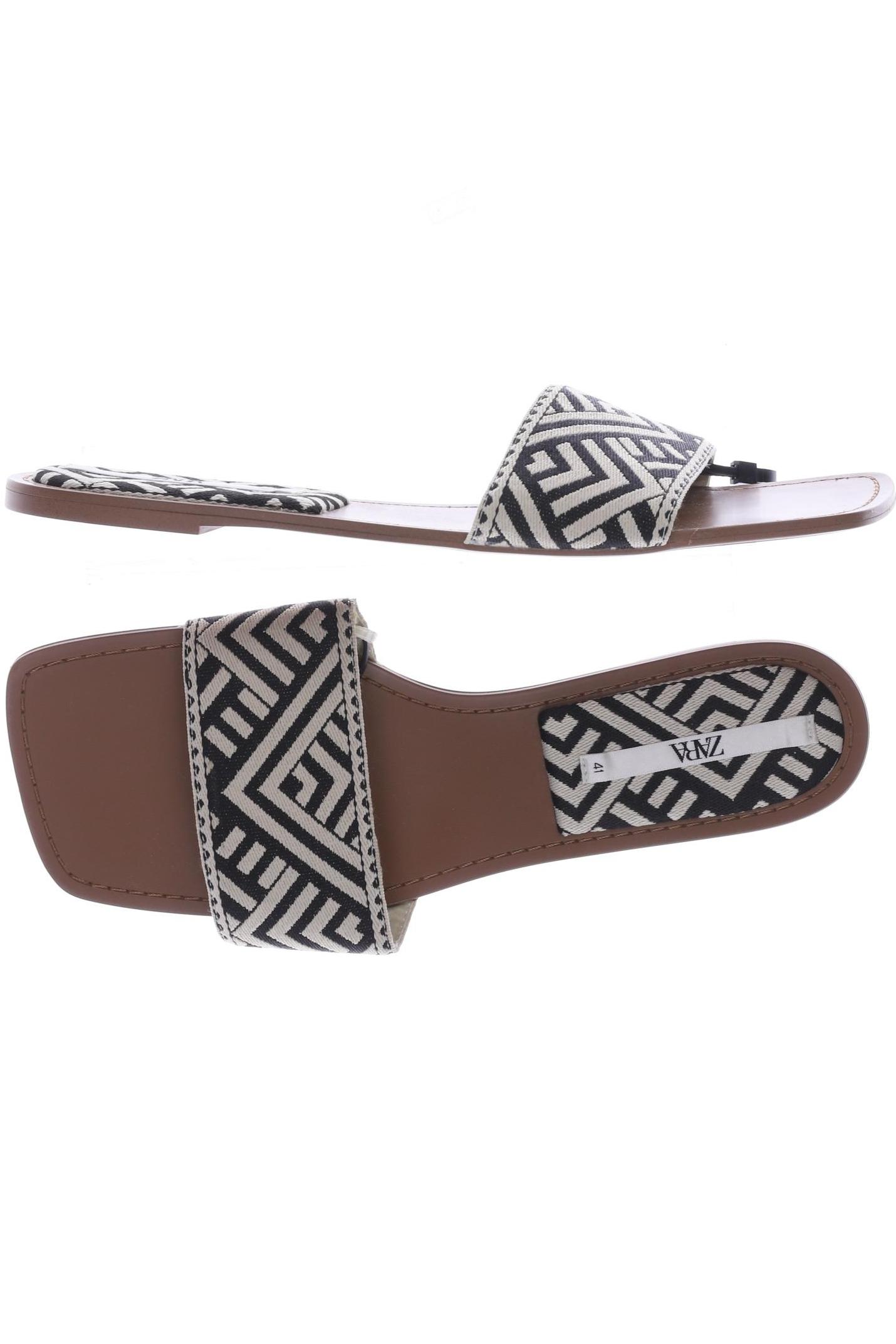 

Zara Damen Sandale, schwarz, Gr. 41