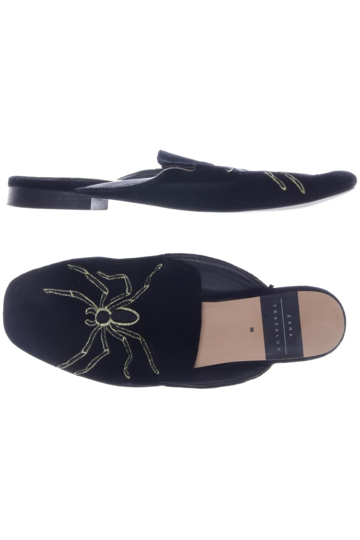 

ZARA Damen Sandale, schwarz