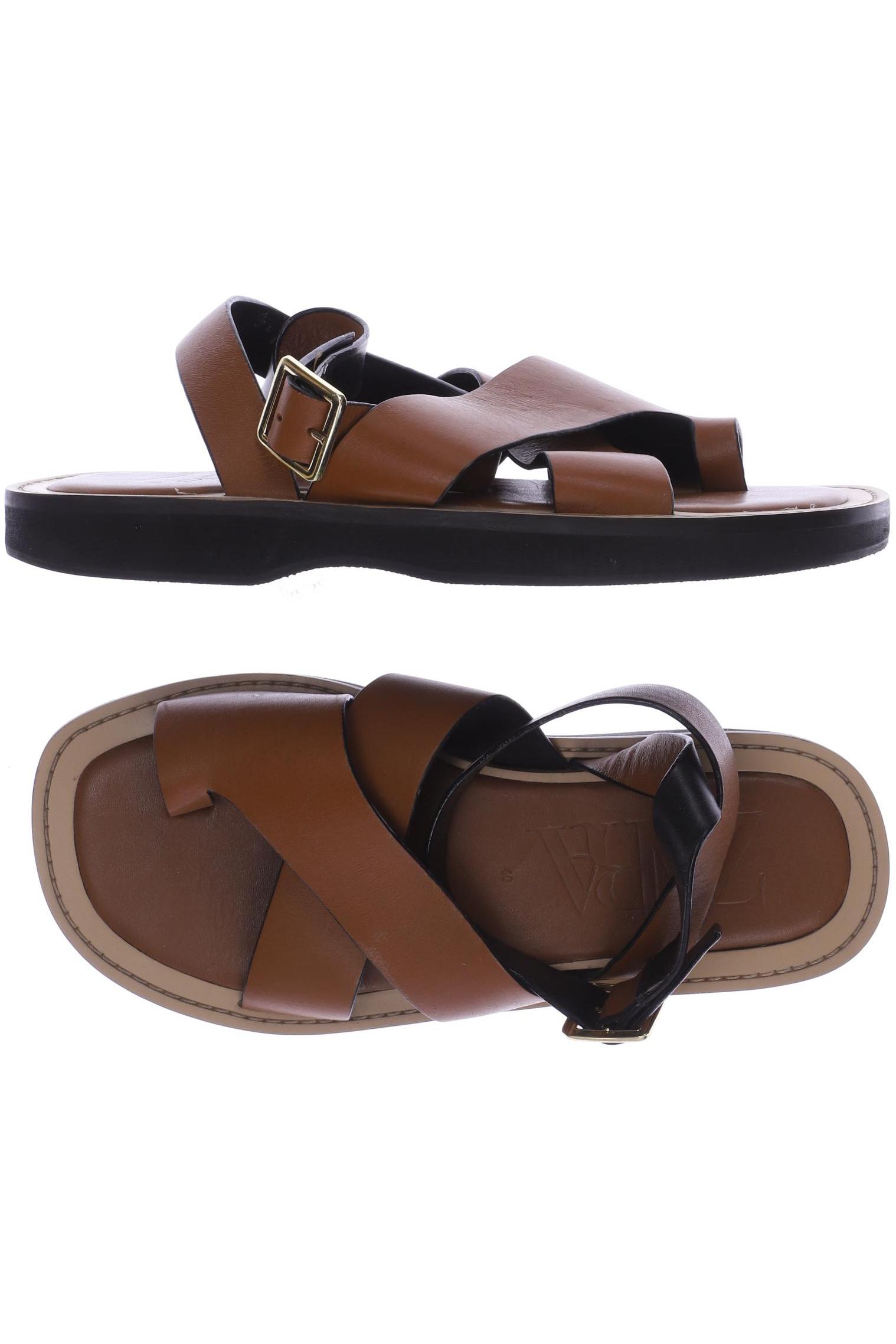 

Zara Damen Sandale, braun, Gr. 40