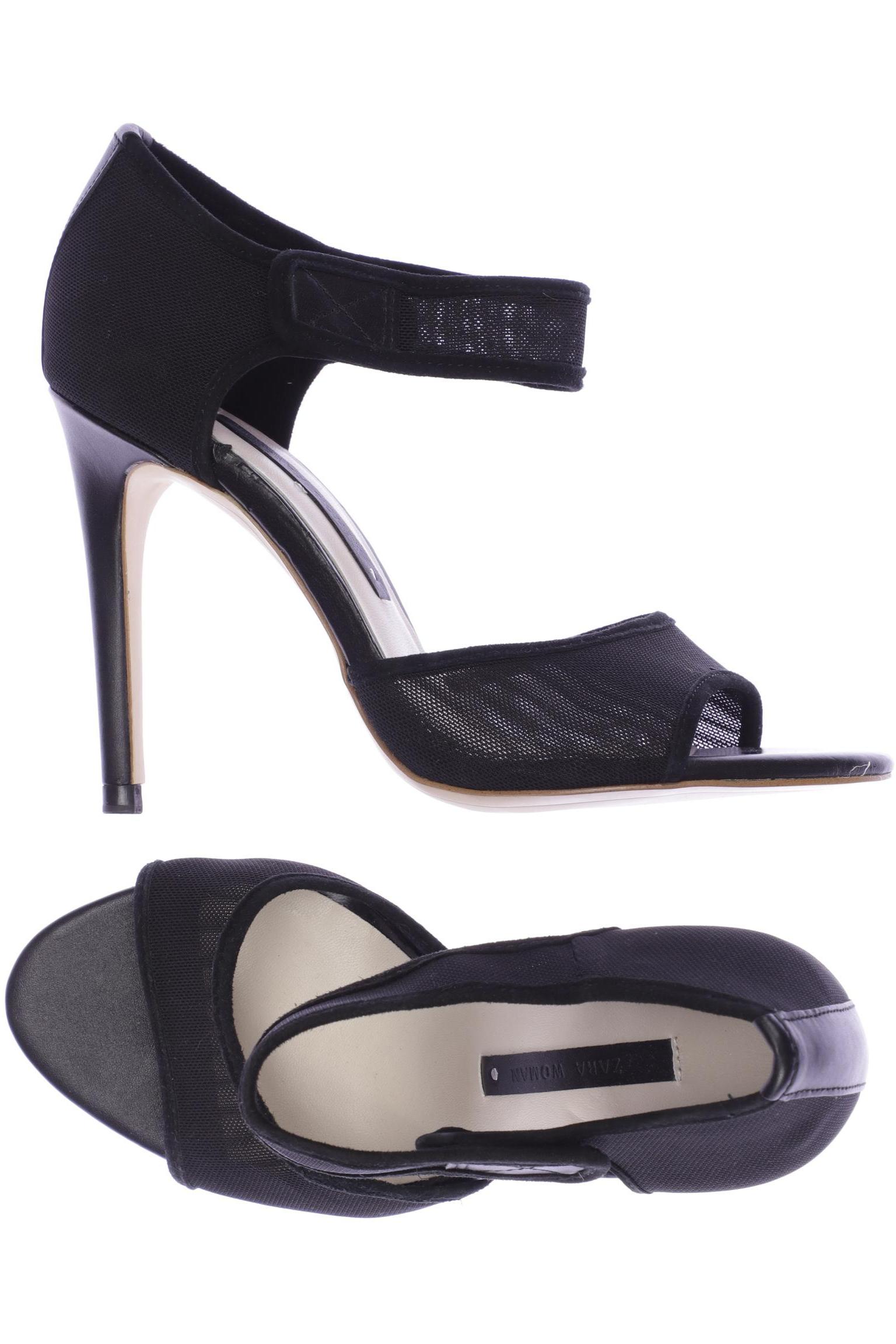 

Zara Damen Sandale, schwarz, Gr. 38