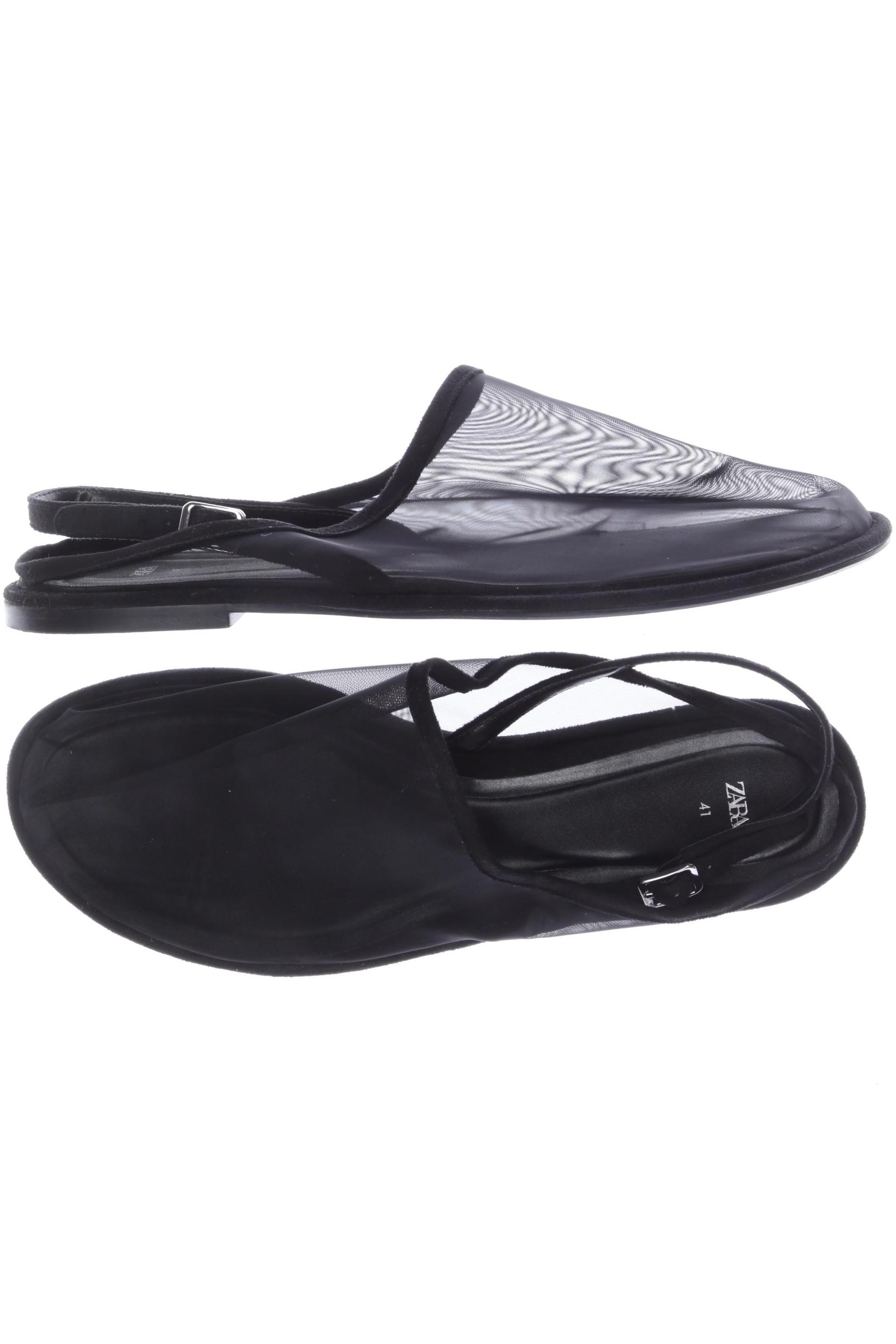 

Zara Damen Sandale, schwarz, Gr. 41