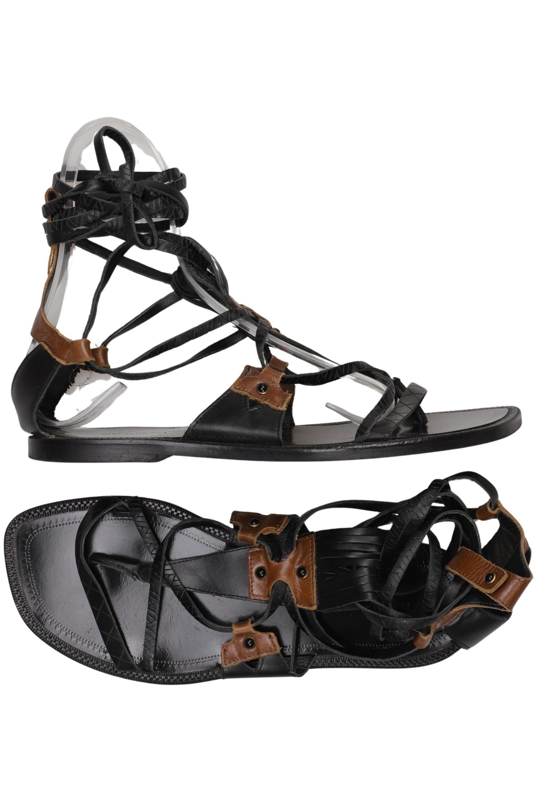 

Zara Damen Sandale, schwarz, Gr. 38