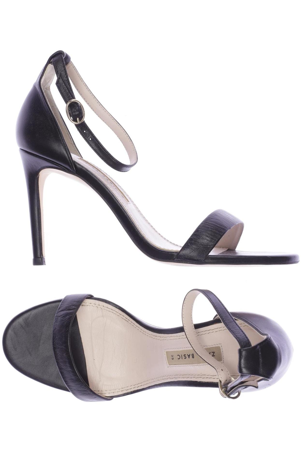 

Zara Damen Sandale, schwarz, Gr. 39