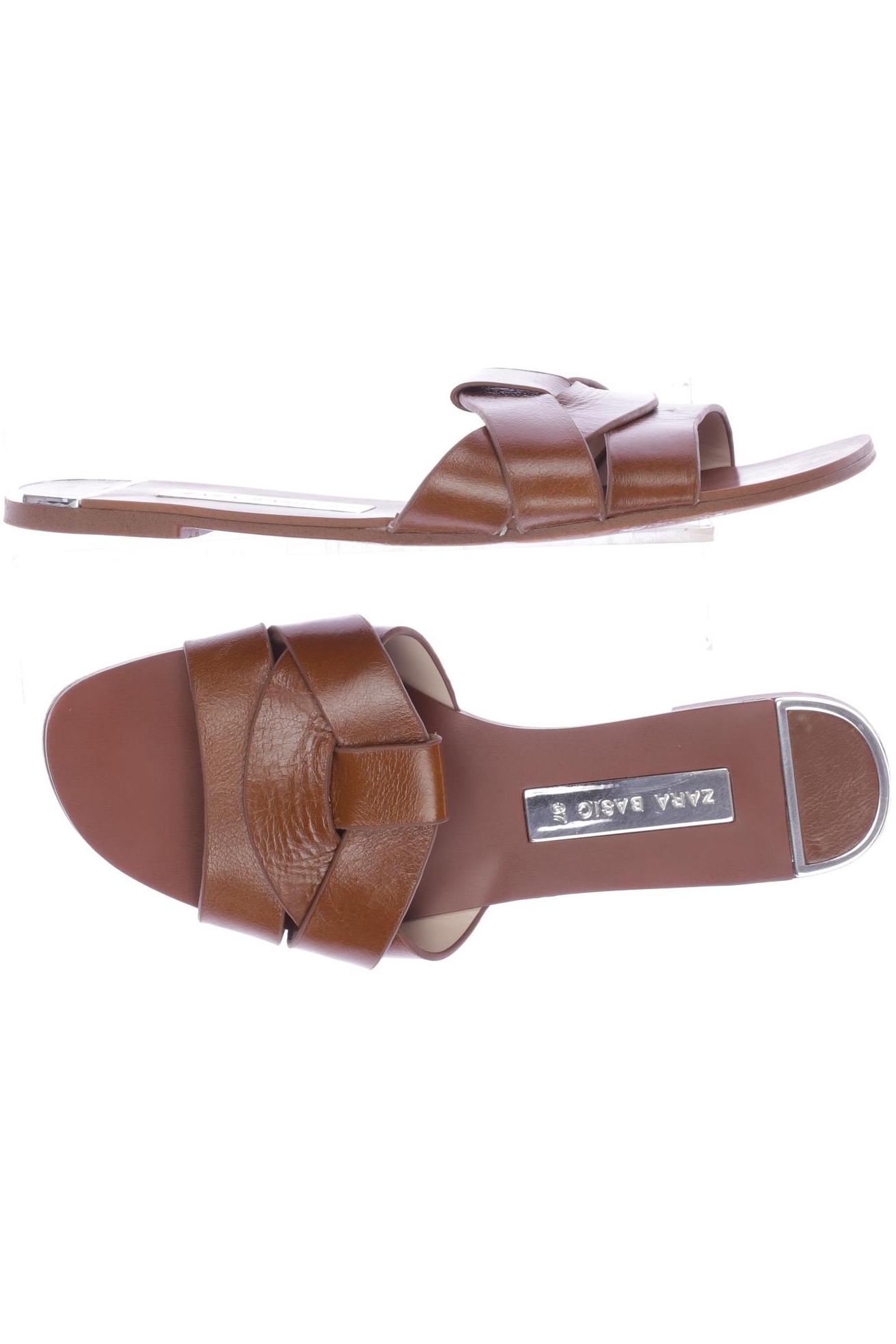 

ZARA Damen Sandale, braun