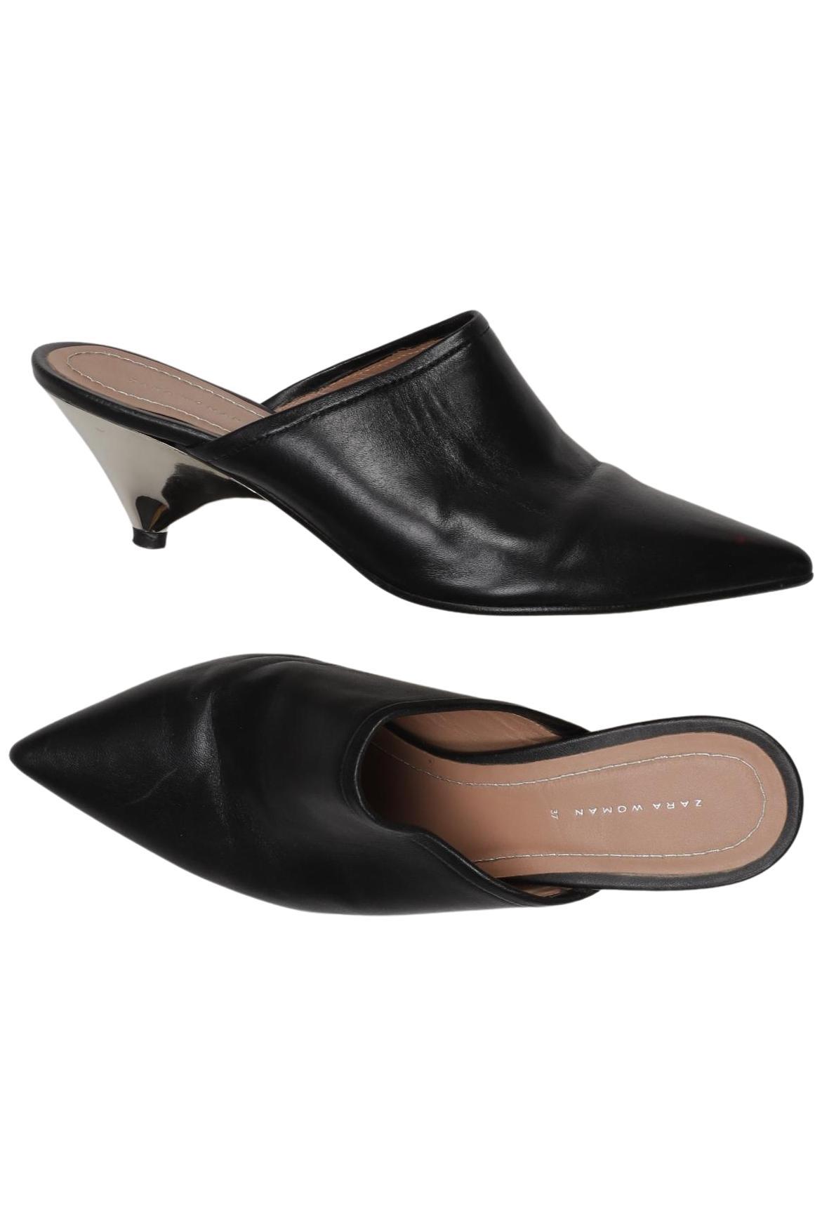 

Zara Damen Sandale, schwarz, Gr. 37