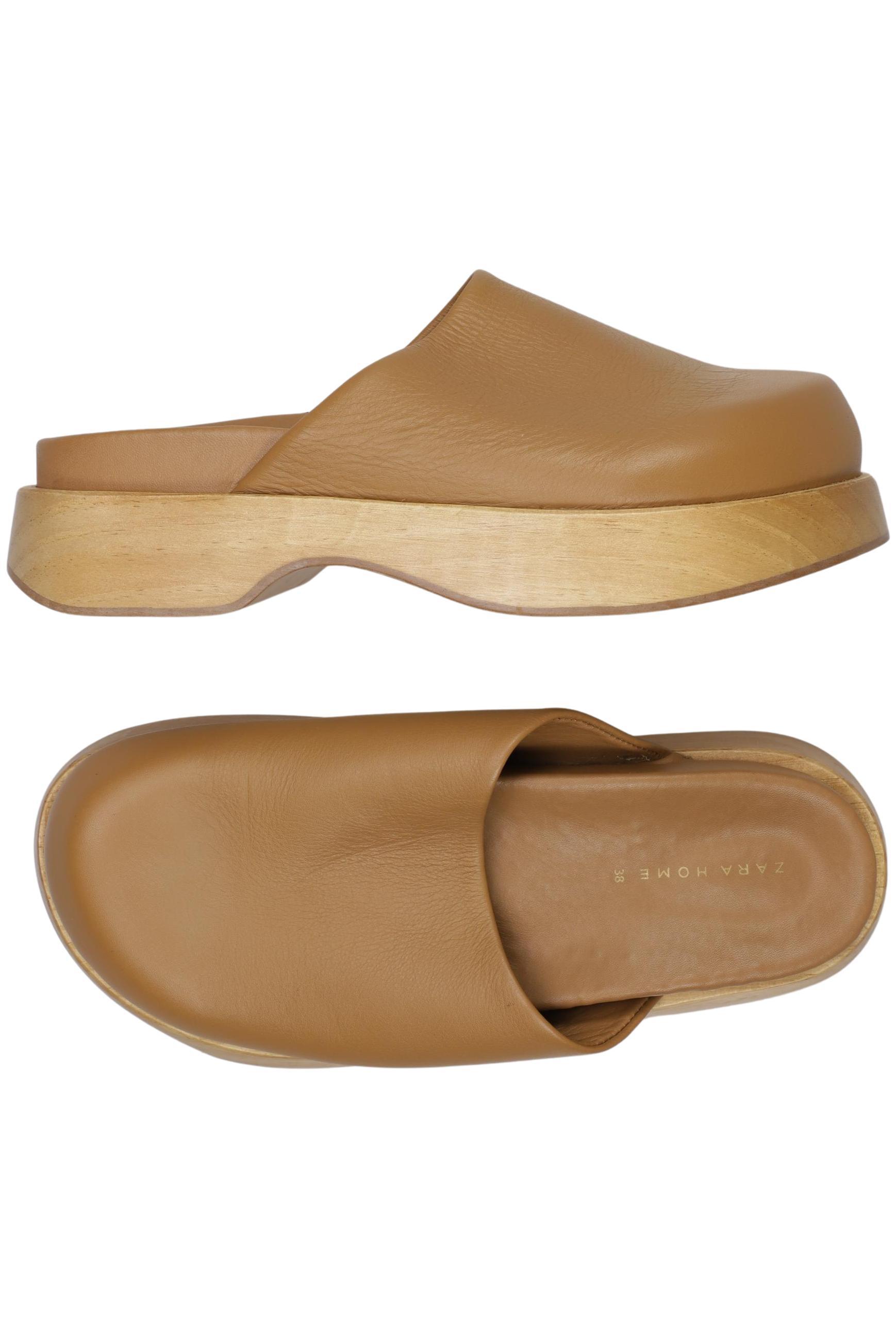 

Zara Damen Sandale, braun, Gr. 38