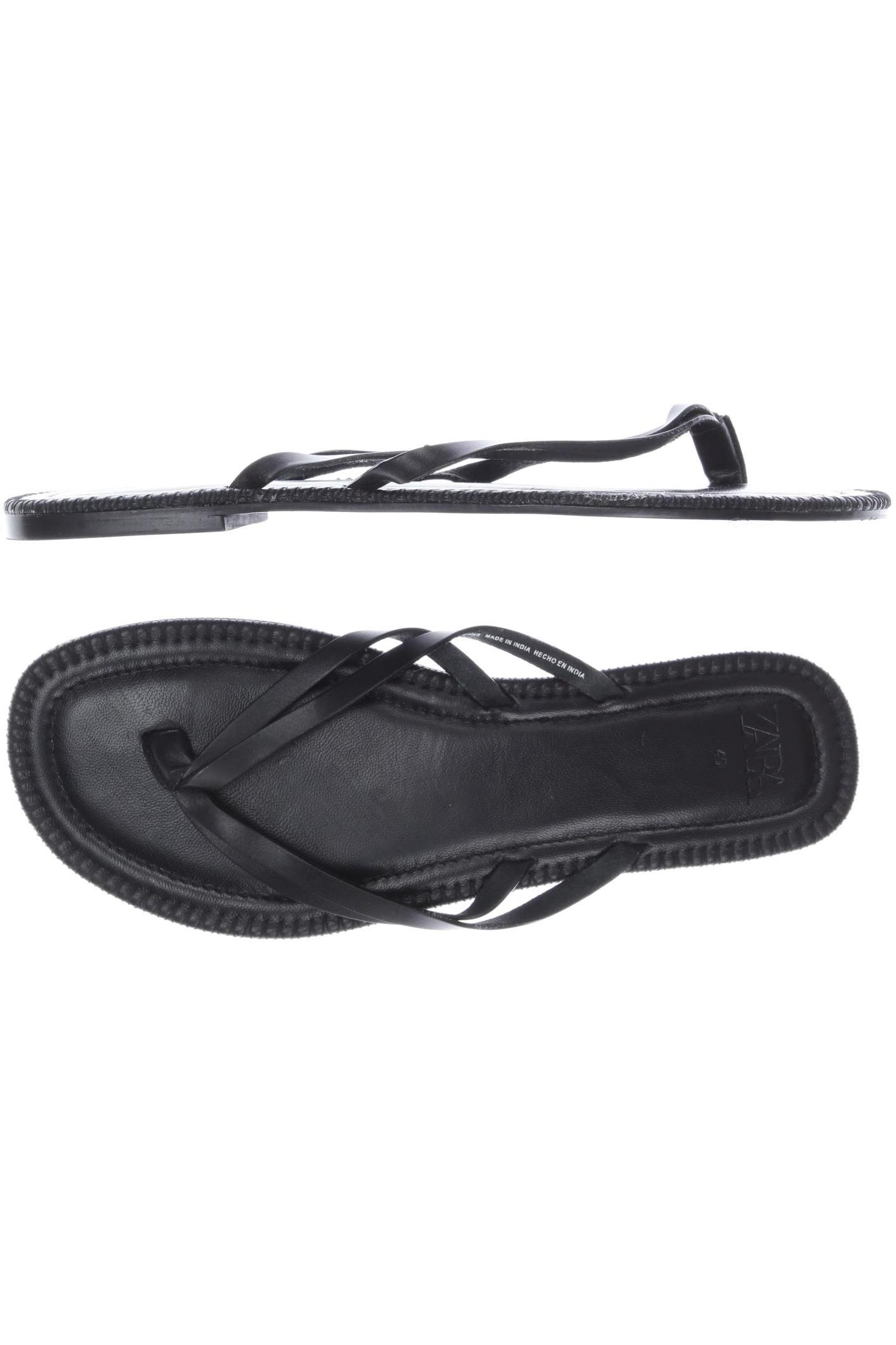 

Zara Damen Sandale, schwarz, Gr. 40