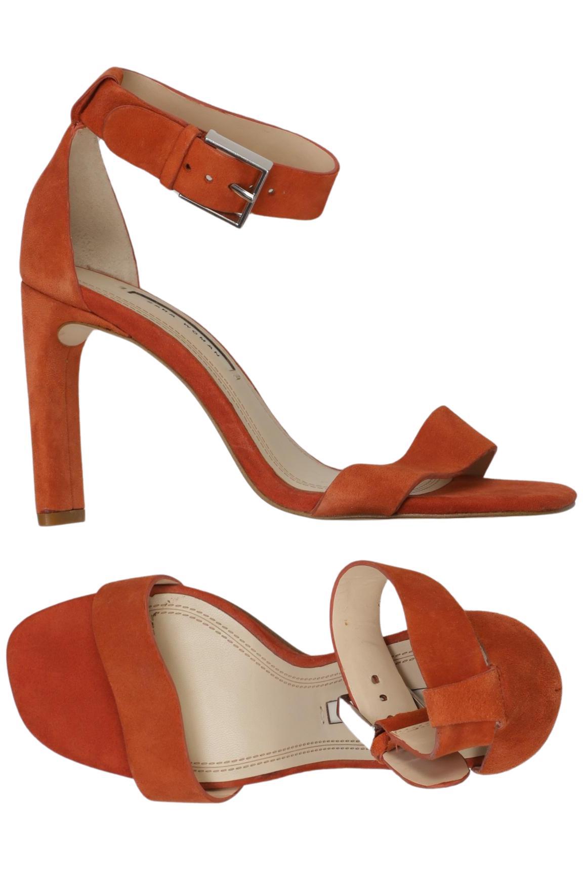 

Zara Damen Sandale, orange, Gr. 36