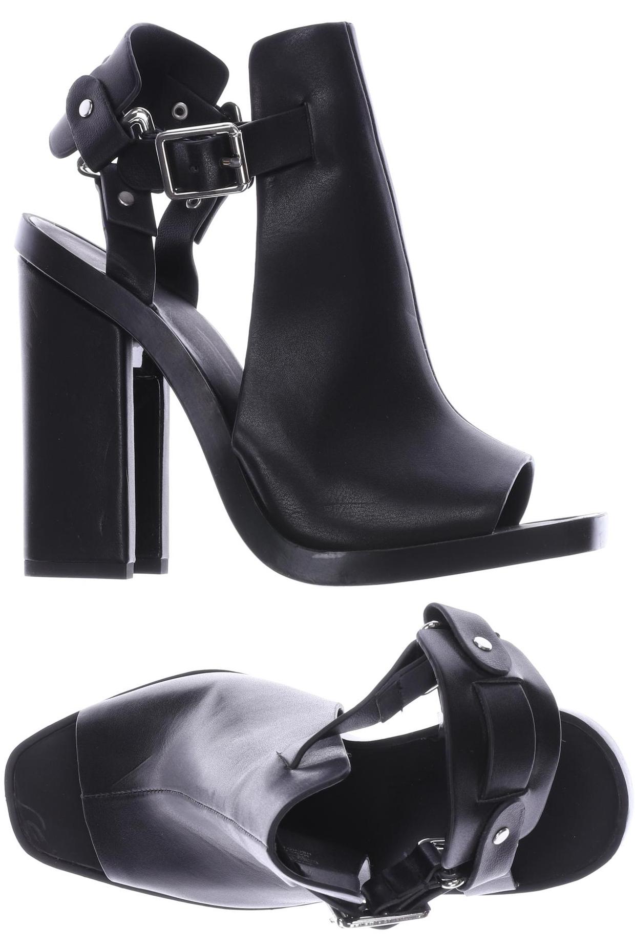 

ZARA Damen Sandale, schwarz