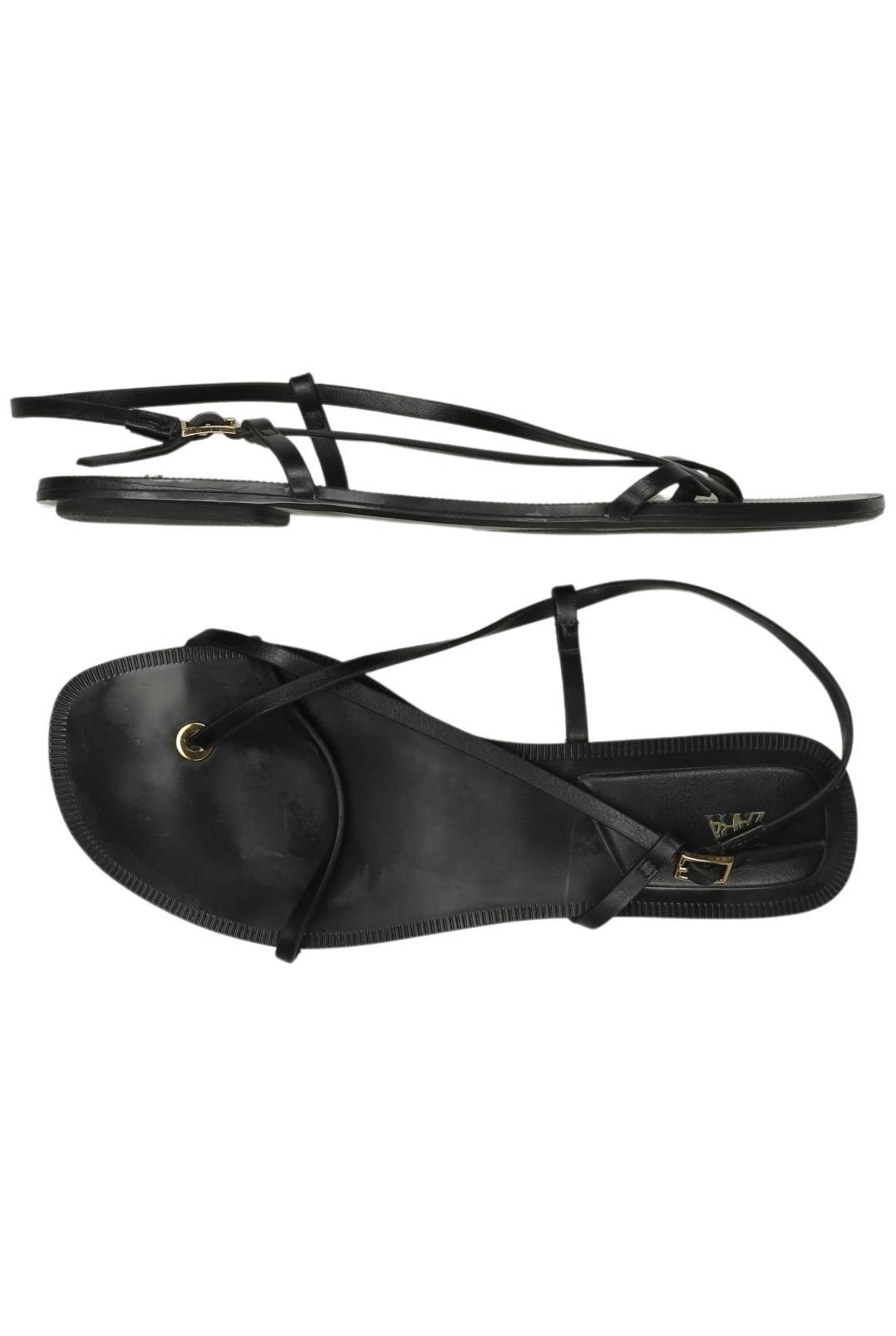 

Zara Damen Sandale, schwarz, Gr. 39