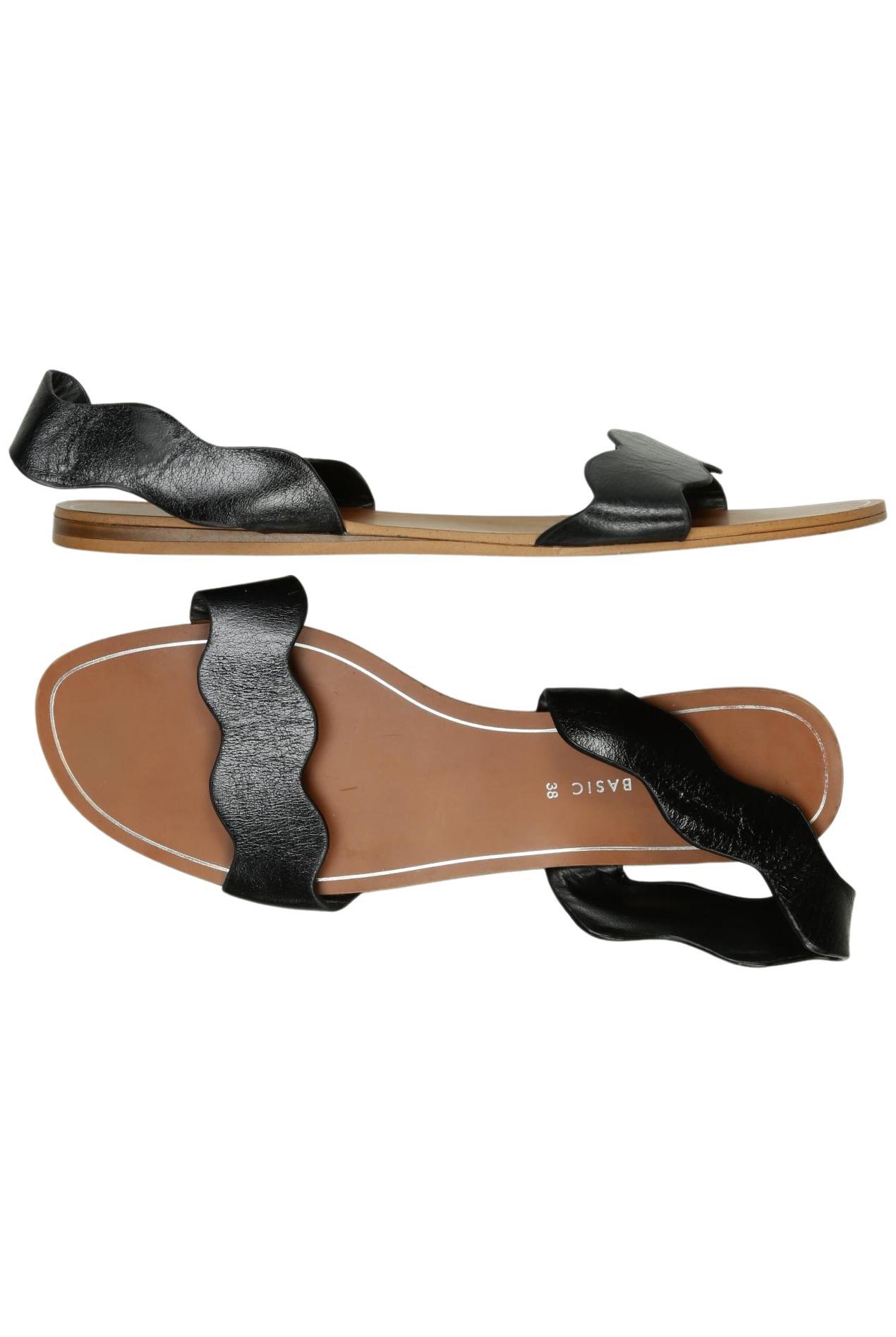 

Zara Damen Sandale, schwarz, Gr. 38