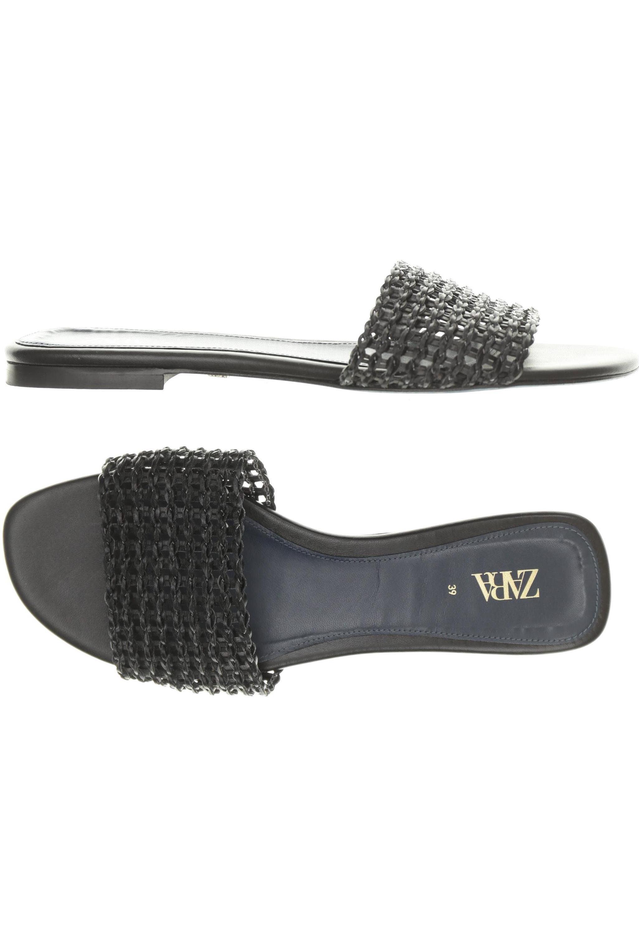 

Zara Damen Sandale, schwarz, Gr. 39