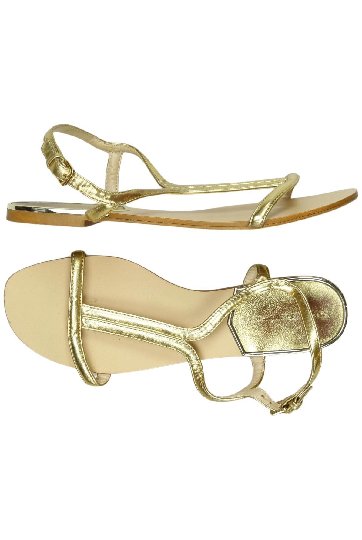 

Zara Damen Sandale, gold, Gr. 38