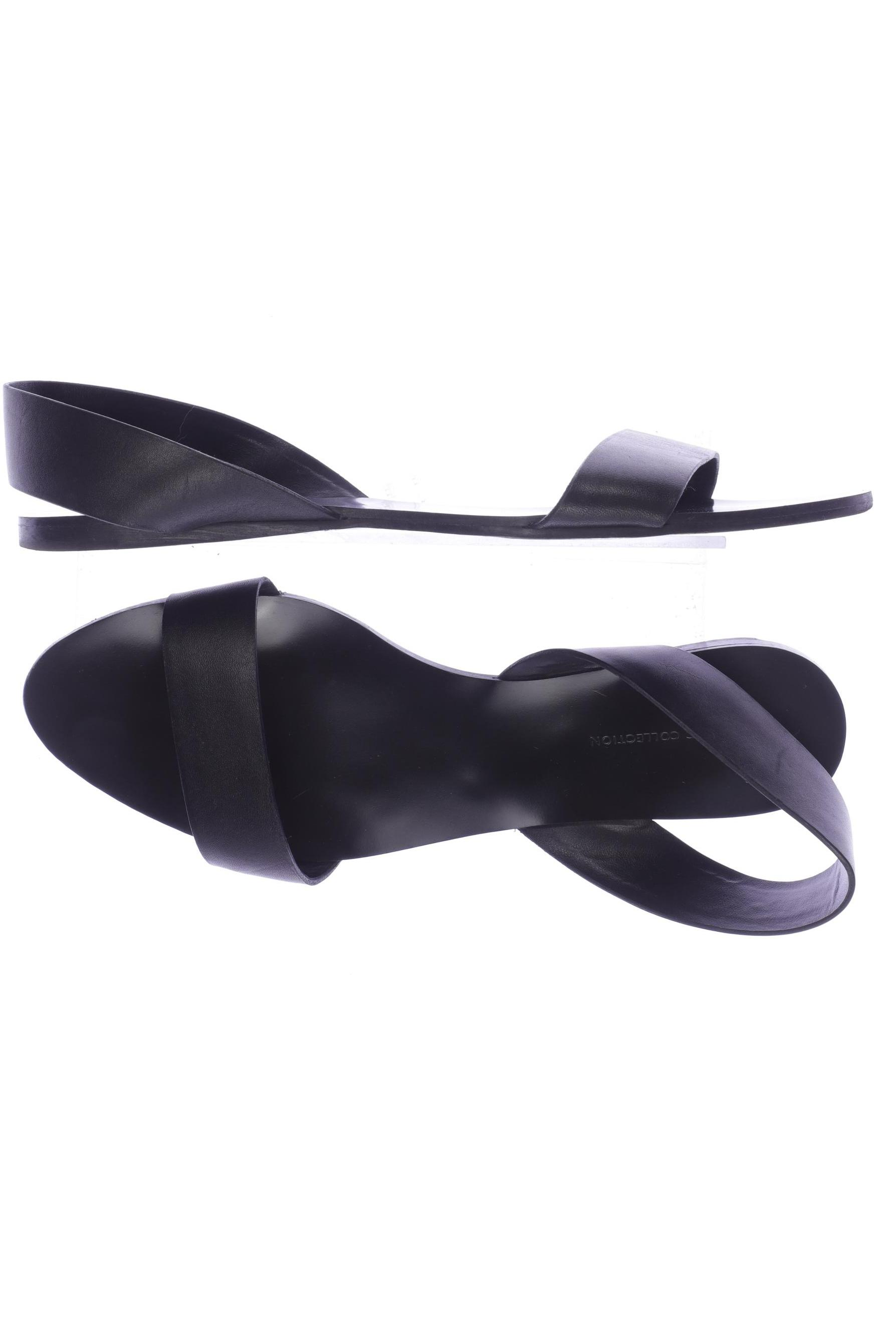 

ZARA Damen Sandale, schwarz