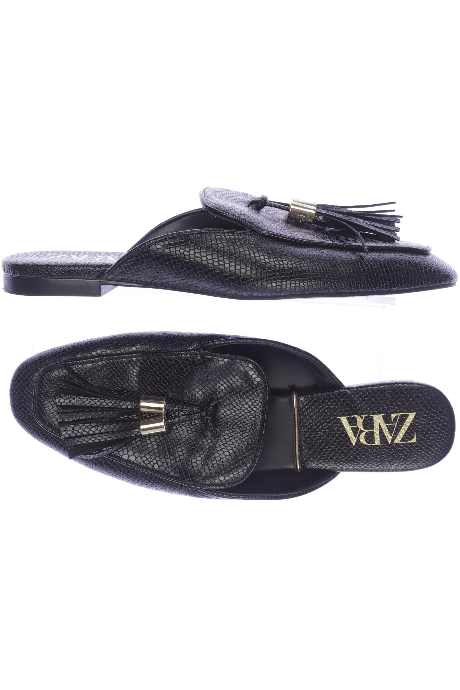 

Zara Damen Sandale, schwarz, Gr. 38